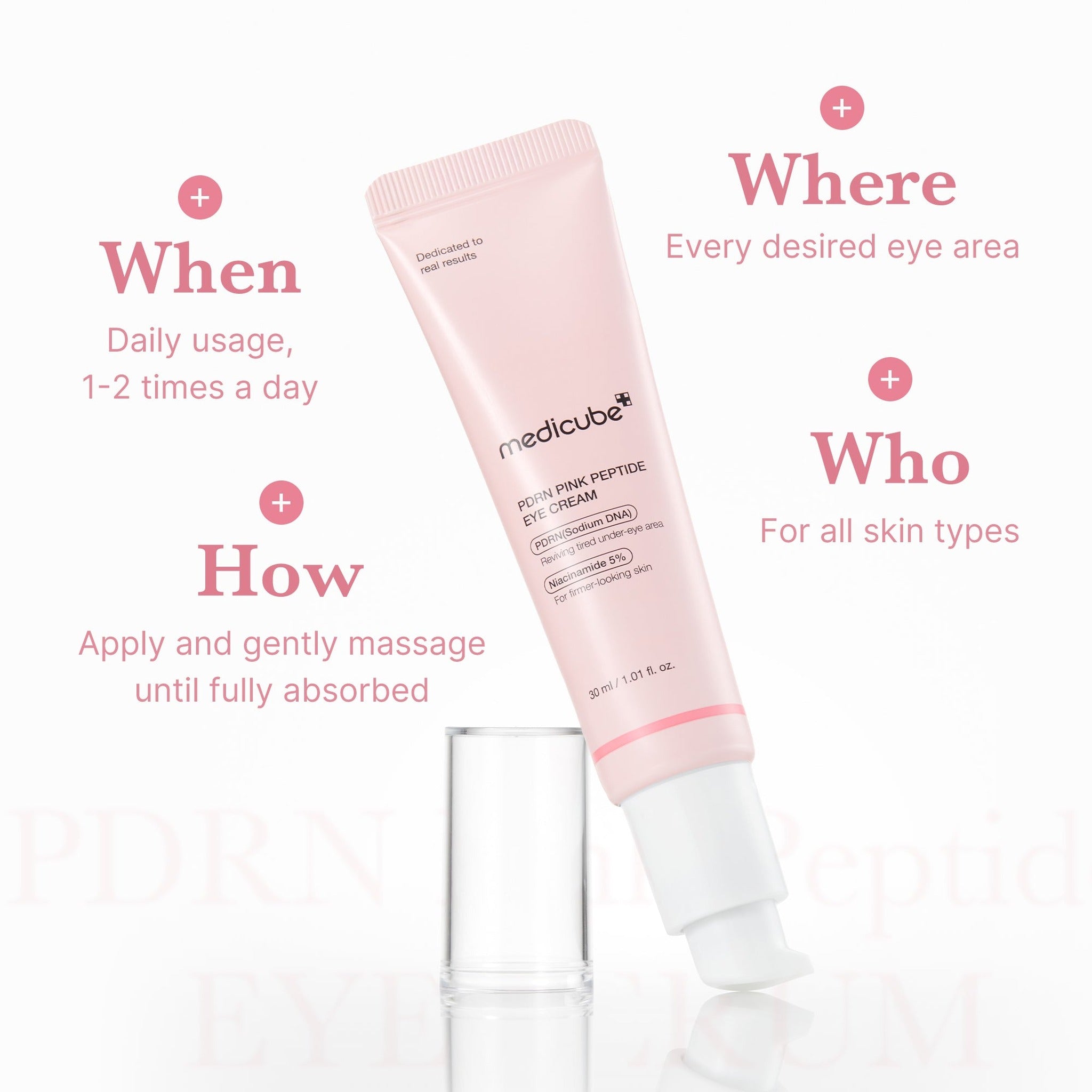 PDRN PINK PEPTIDE EYE CREAM 30ml - image 6