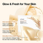 RICE 70 GLOW COLLAGEN MASK - image 3