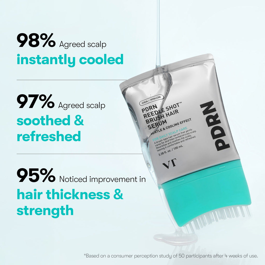 PDRN REEDLE SHOT BRUSH HAIR SERUM 100ml - image 8