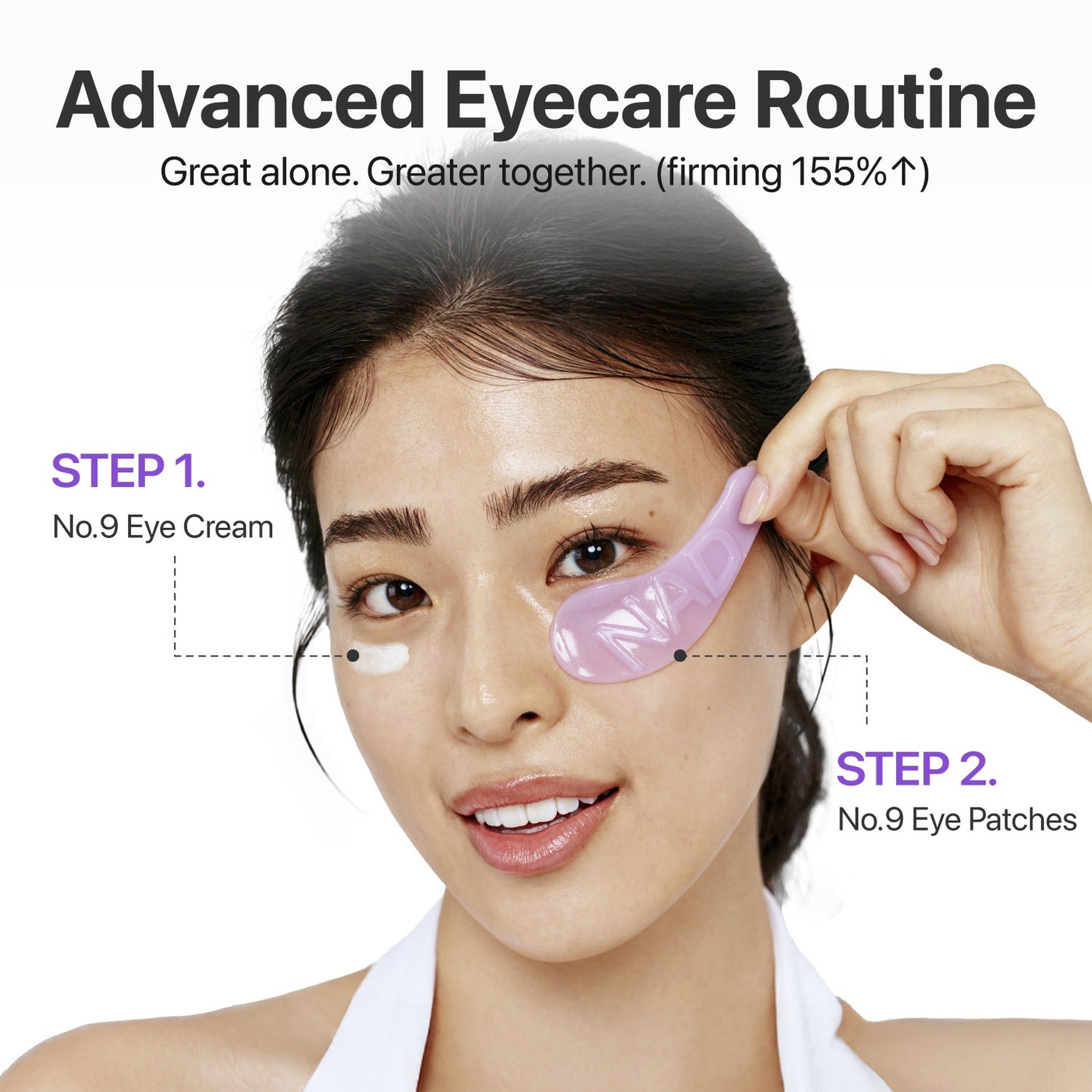 5ea) No.9 NAD Collagen Under Eye Patches - image 8
