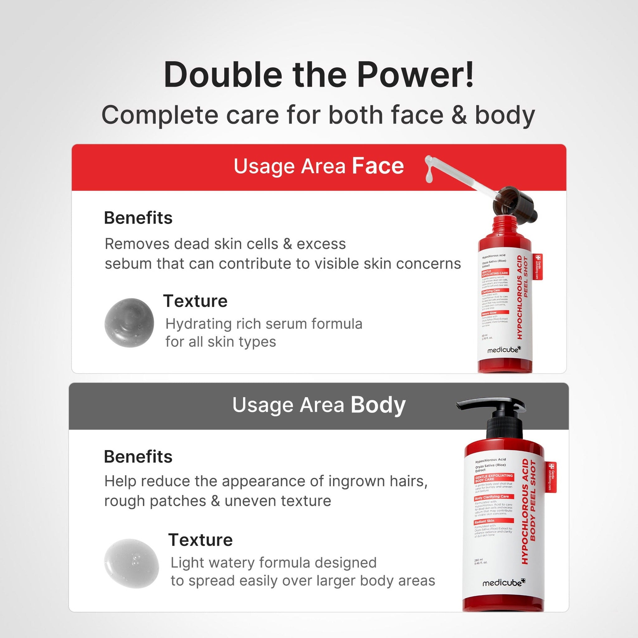 HYPOCHLOROUS ACID BODY PEEL SHOT 280ml - image 7