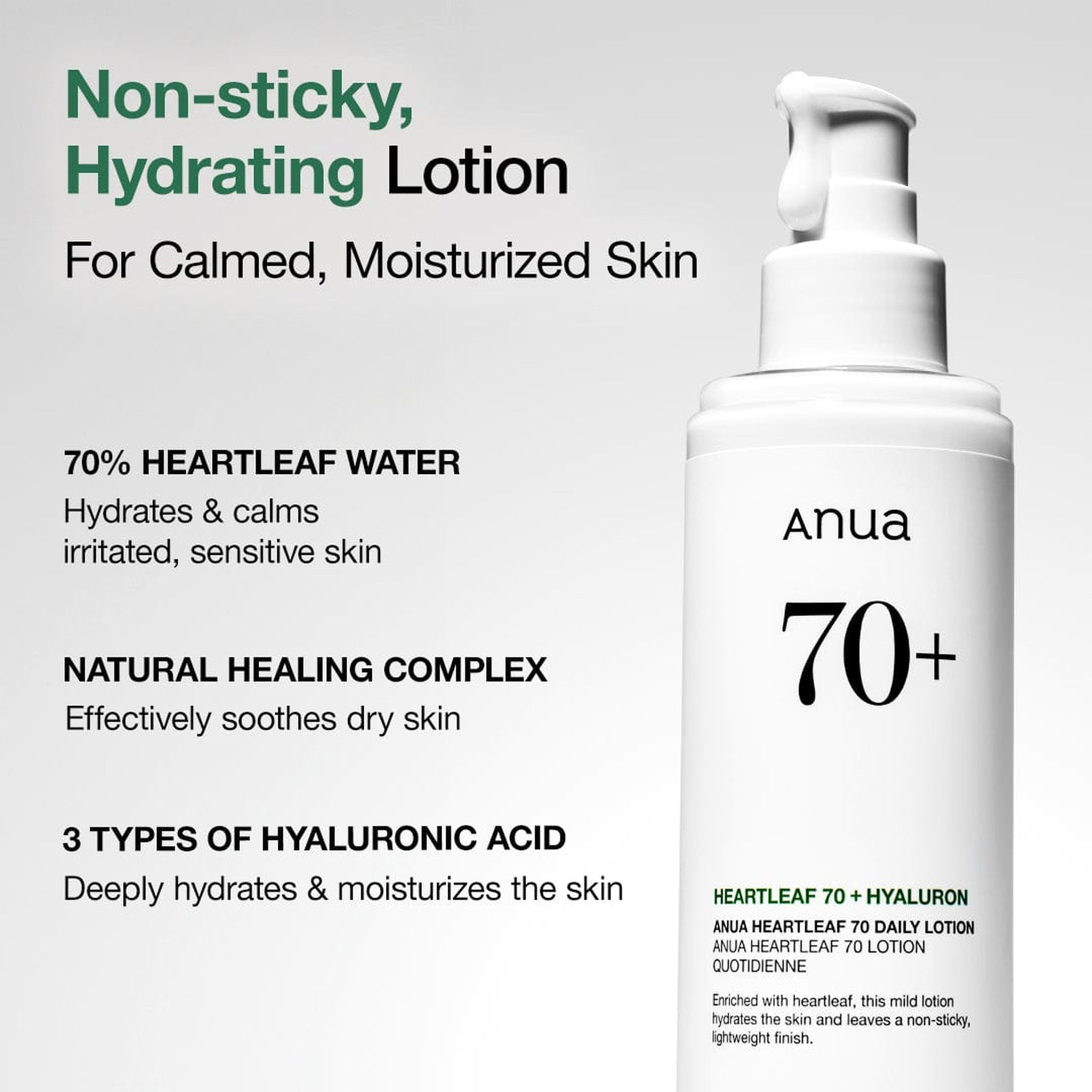 HEARTLEAF 70 DAILY LOTION 200ml - image 3