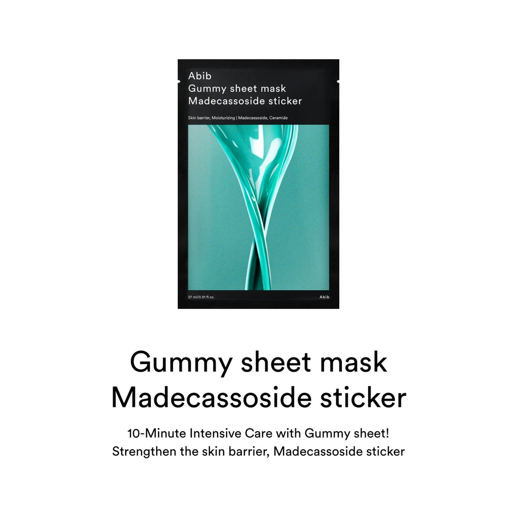 GUMMY SHEET MASK MADECASSOSIDE STICKER (2023) - image 2