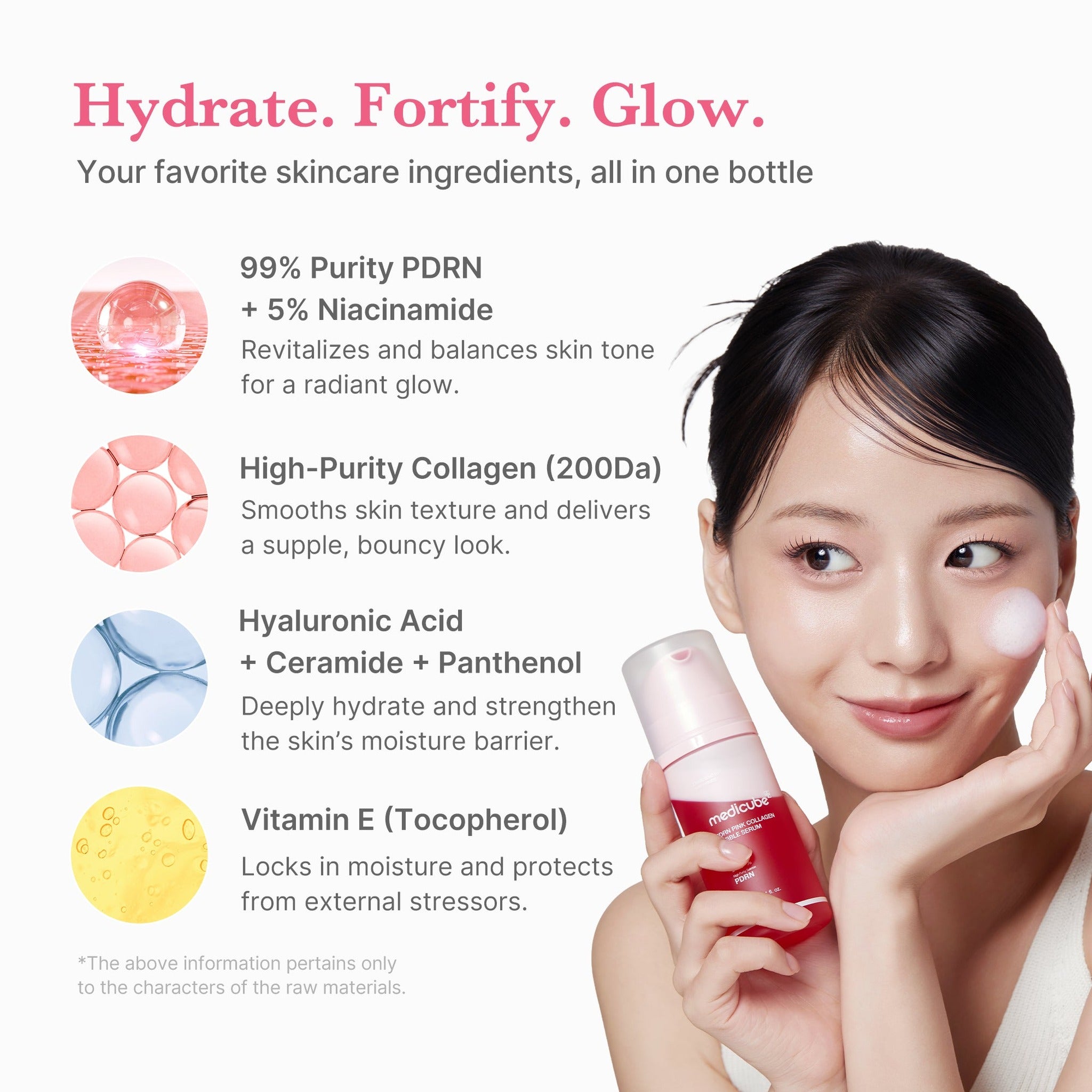 PDRN PINK COLLAGEN BUBBLE SERUM 95ml - image 3