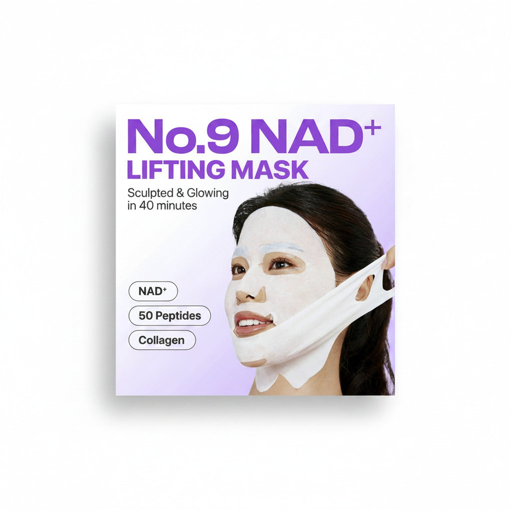 (4EA) No.9 NAD Bio Lifting Full Cover Facial Mask (+GWP) - image 1
