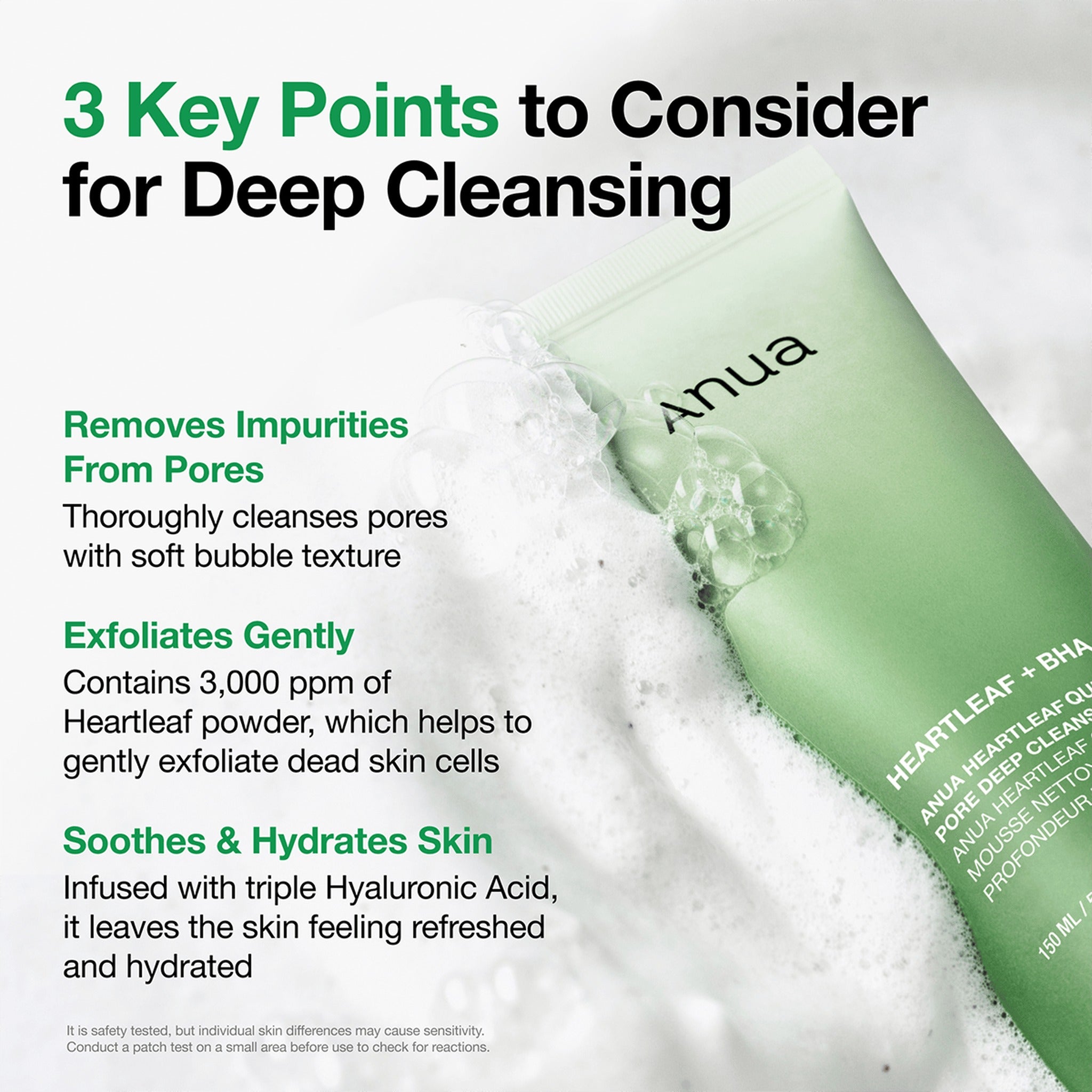 HEARTLEAF QUERCETINOL CLEANSING FOAM 150ml - image 8