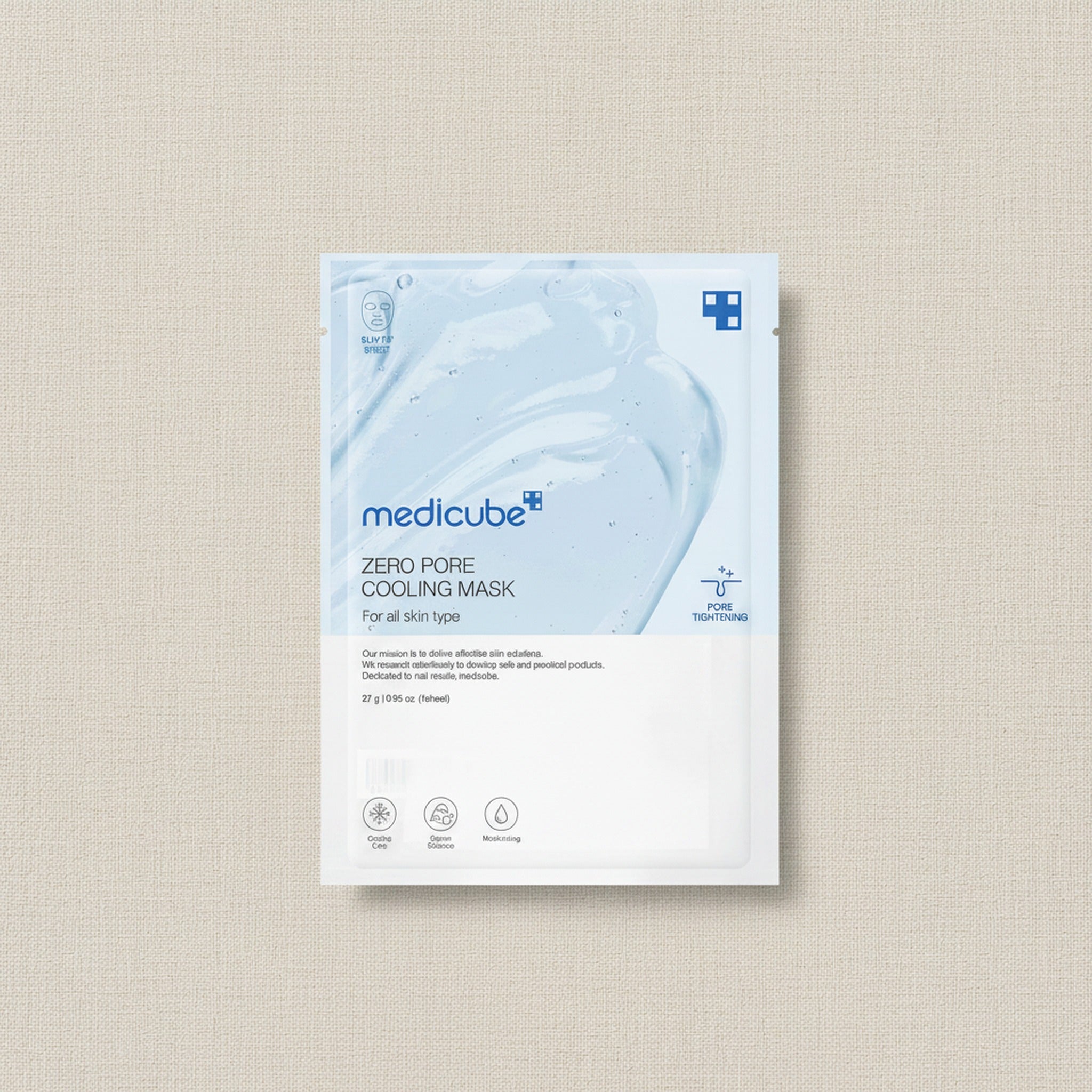 (1EA) ZERO PORE COOLING MASK 27g - image 4
