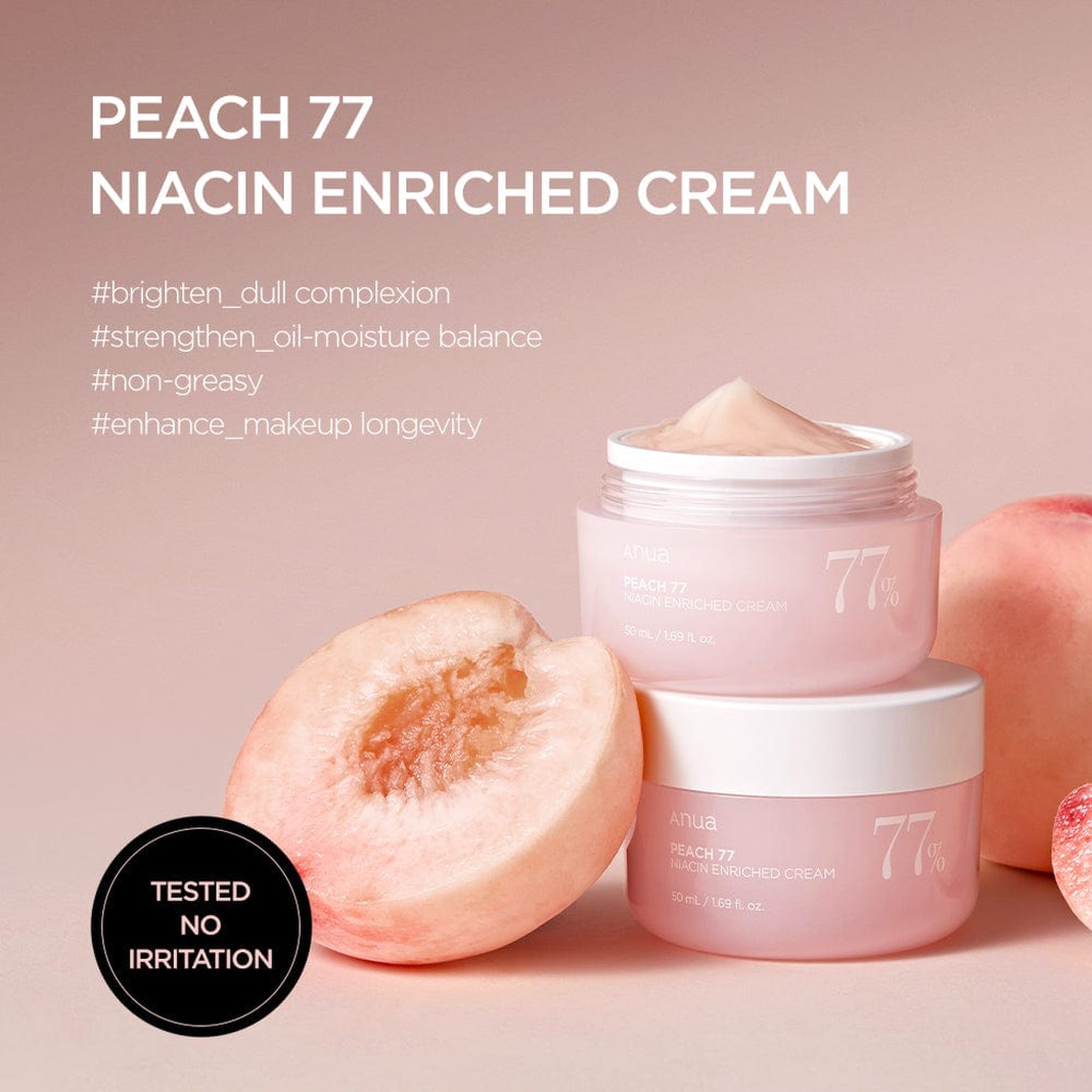 PEACH 77 NIACIN ENRICHED CREAM 50ml - image 2