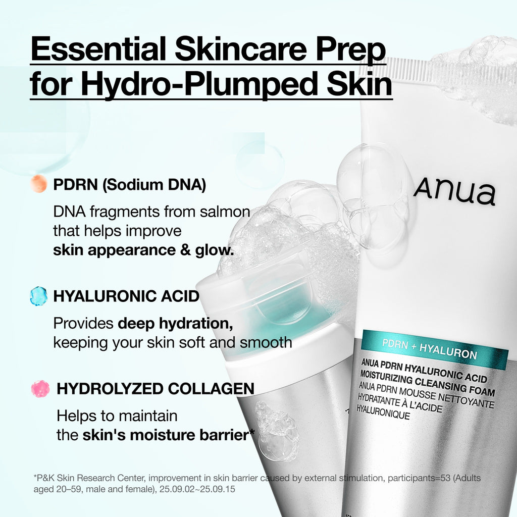 PDRN HYALURONIC ACID MOISTURIZING CLEANSING FOAM 150ml - image 5