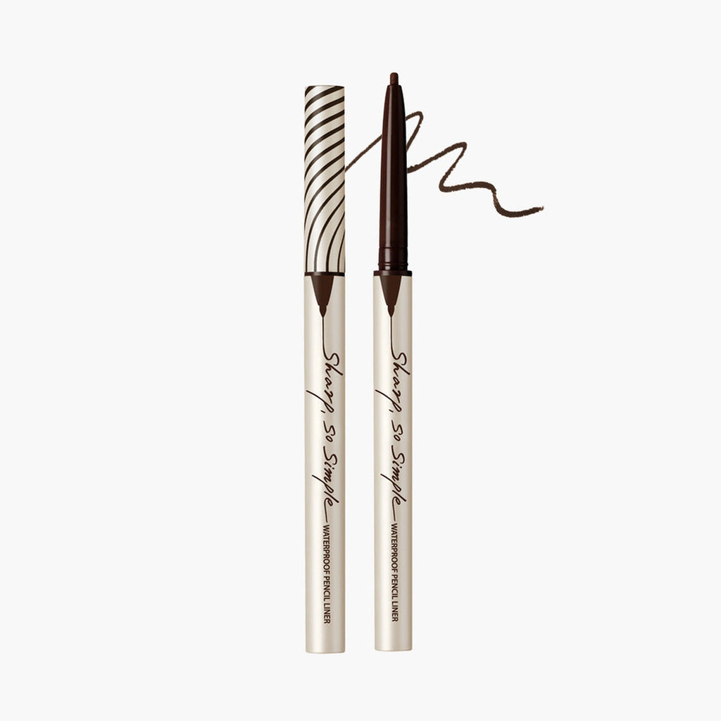 CLIO SHARP SO SIMPLE WATERPROOF PENCIL LINER 003 BLACK BROWN - image 8