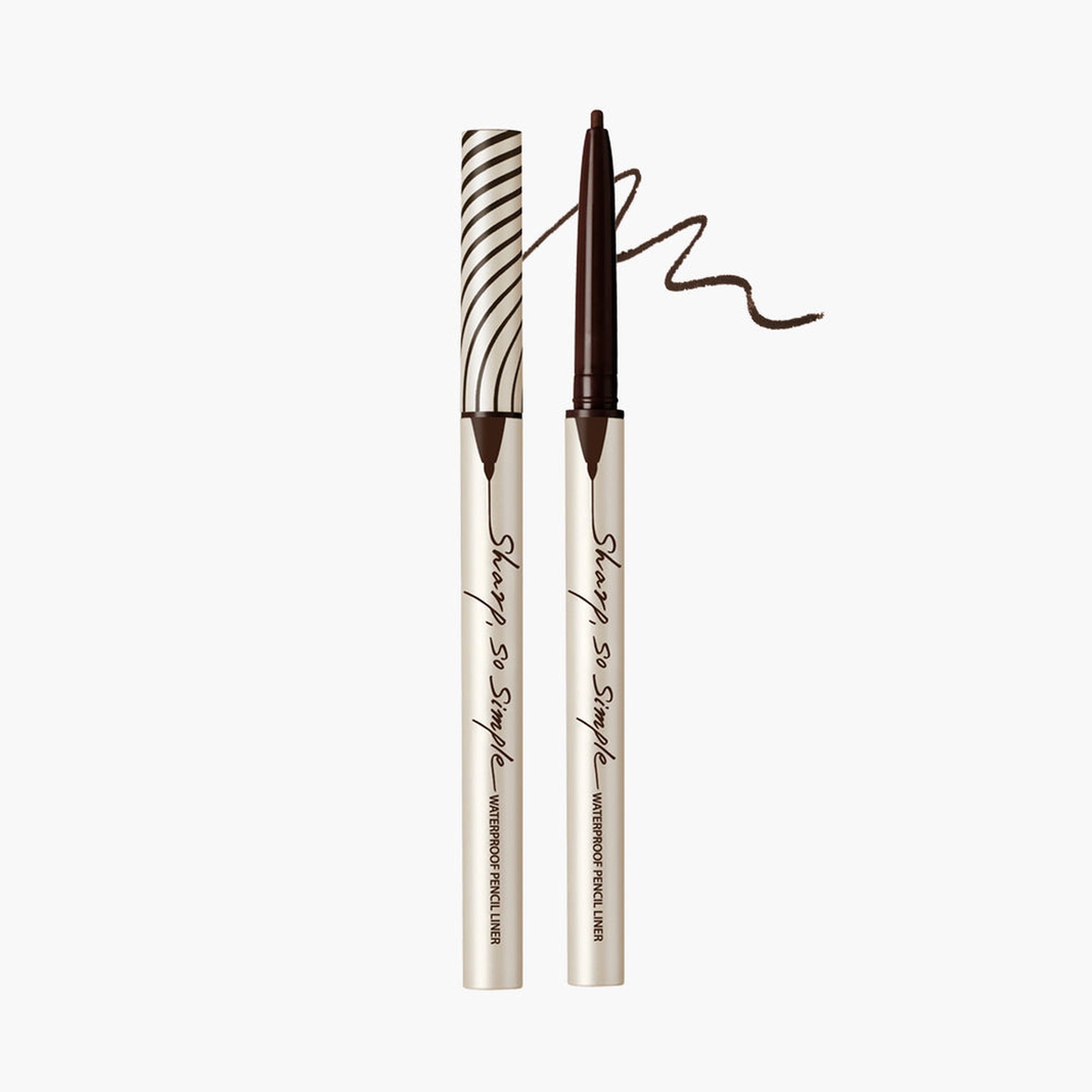 CLIO SHARP SO SIMPLE WATERPROOF PENCIL LINER 003 BLACK BROWN - image 8