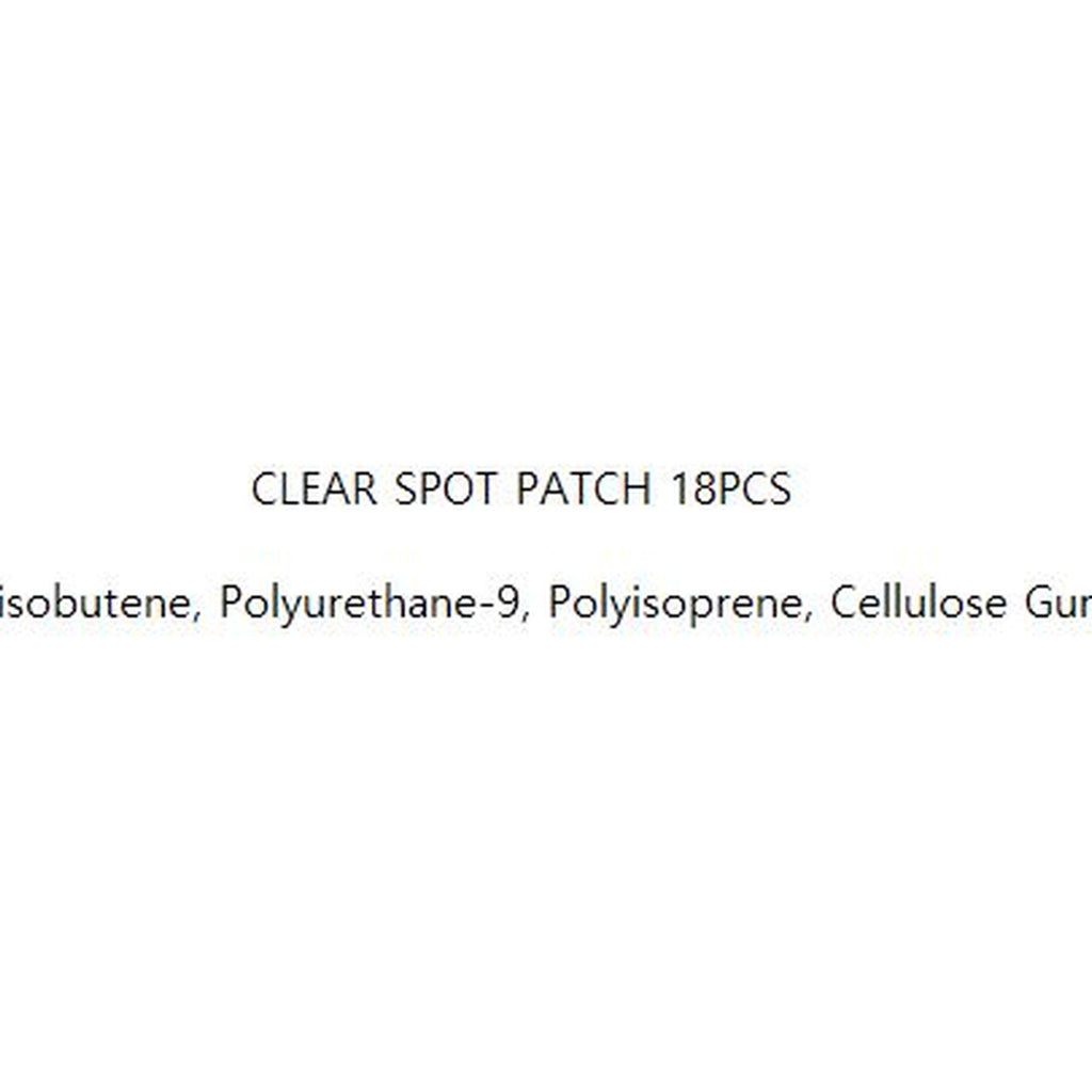 CLEAR SPOT PATCH 18pcs (10mm*9ea + 12mm*9ea) - image 5