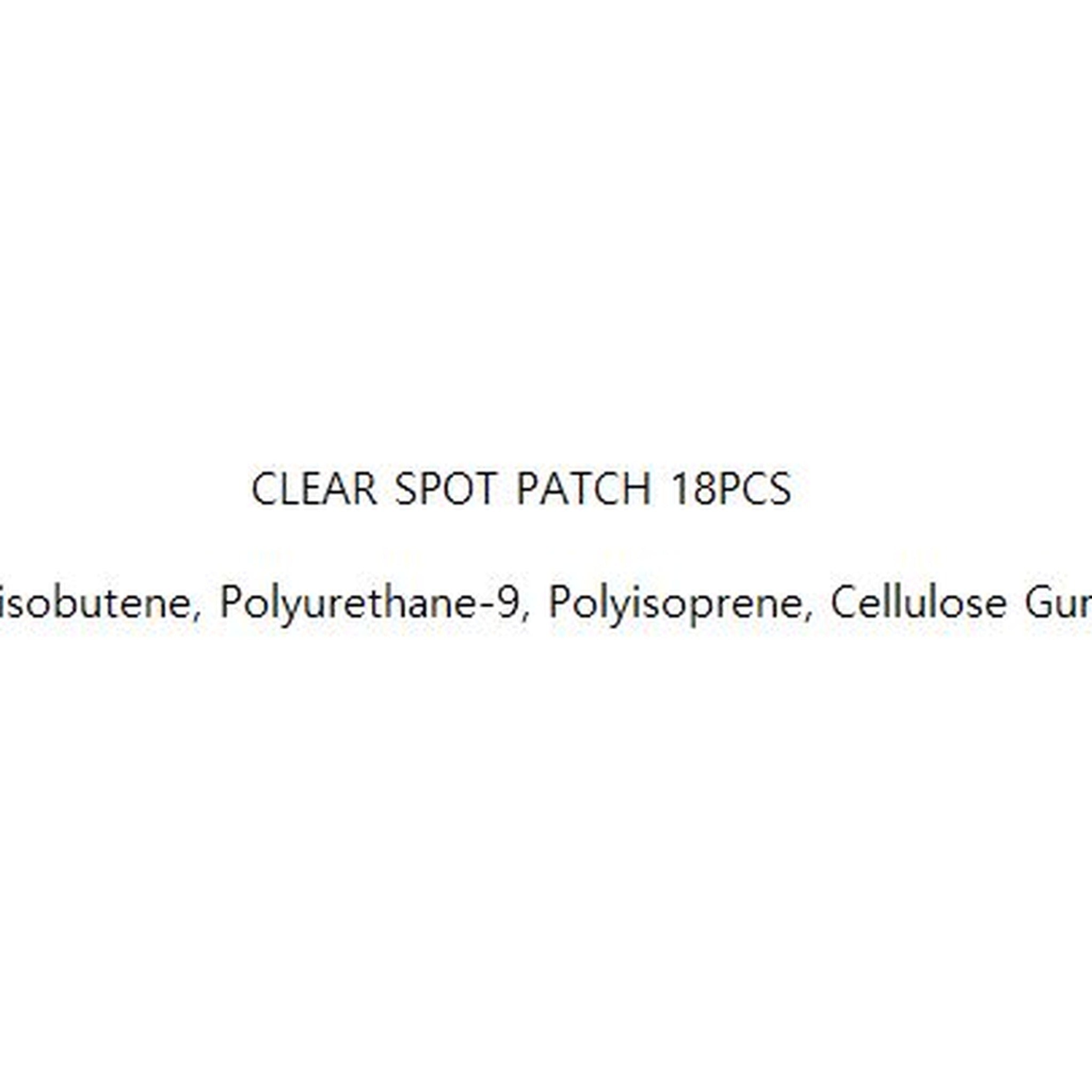 CLEAR SPOT PATCH 18pcs (10mm*9ea + 12mm*9ea) - image 5