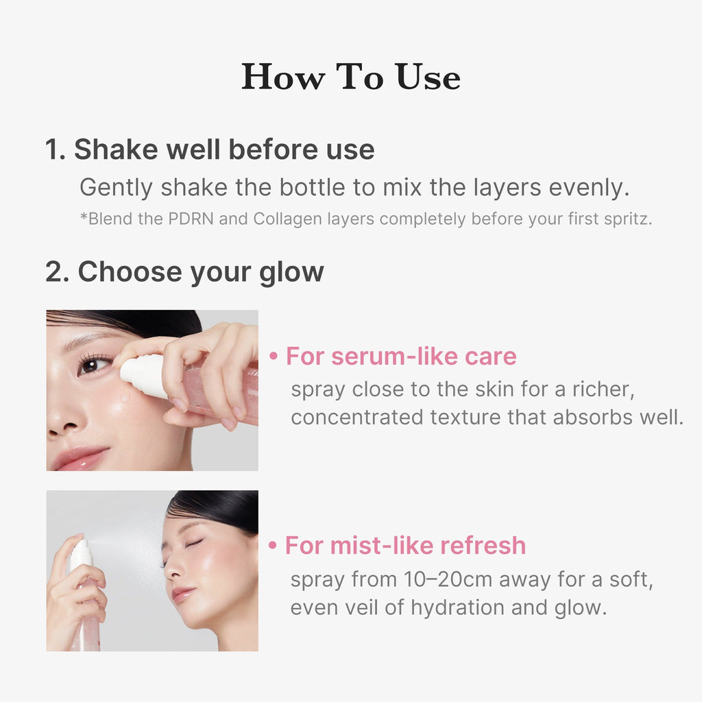 PDRN PINK COLLAGEN GLOW JELLY MIST SERUM 100ml - image 6