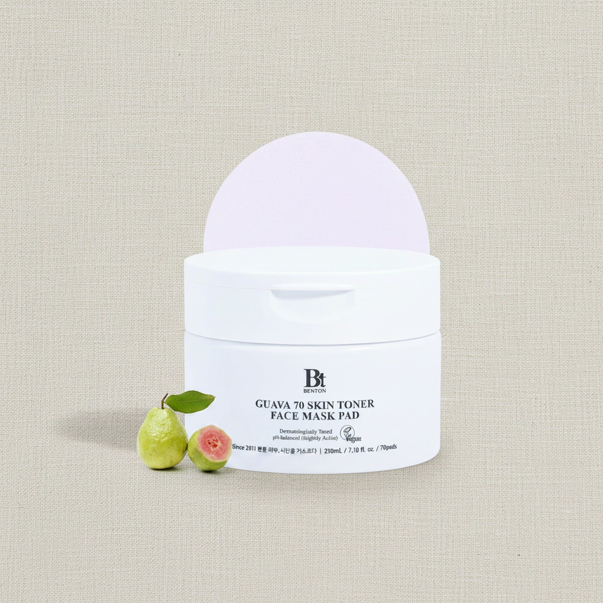 Guava 70 Skin Toner Face Mask Pad 210ml (70pads) - image 4