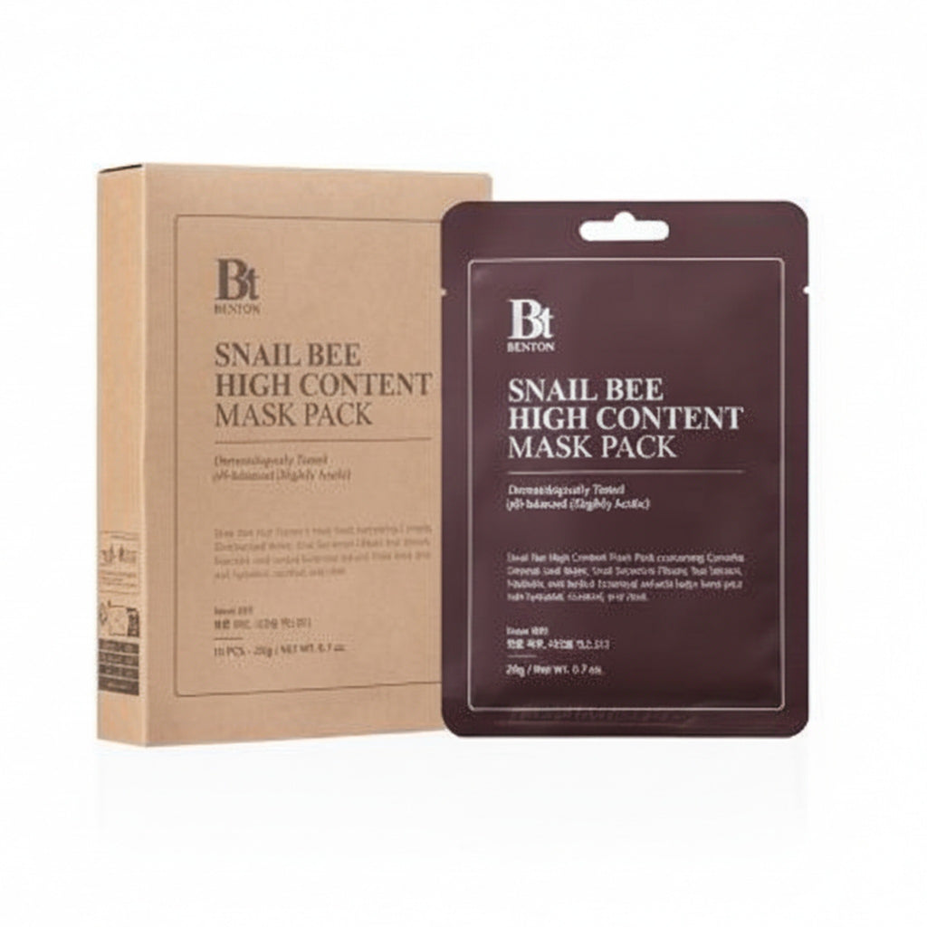 SNAIL BEE HIGH CONTENT MASK PACK 20g *10ea - image 5