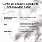 8 HYALURONIC ACID HYDRATING GENTLE FOAMING CLEANSER 150ml - image 4
