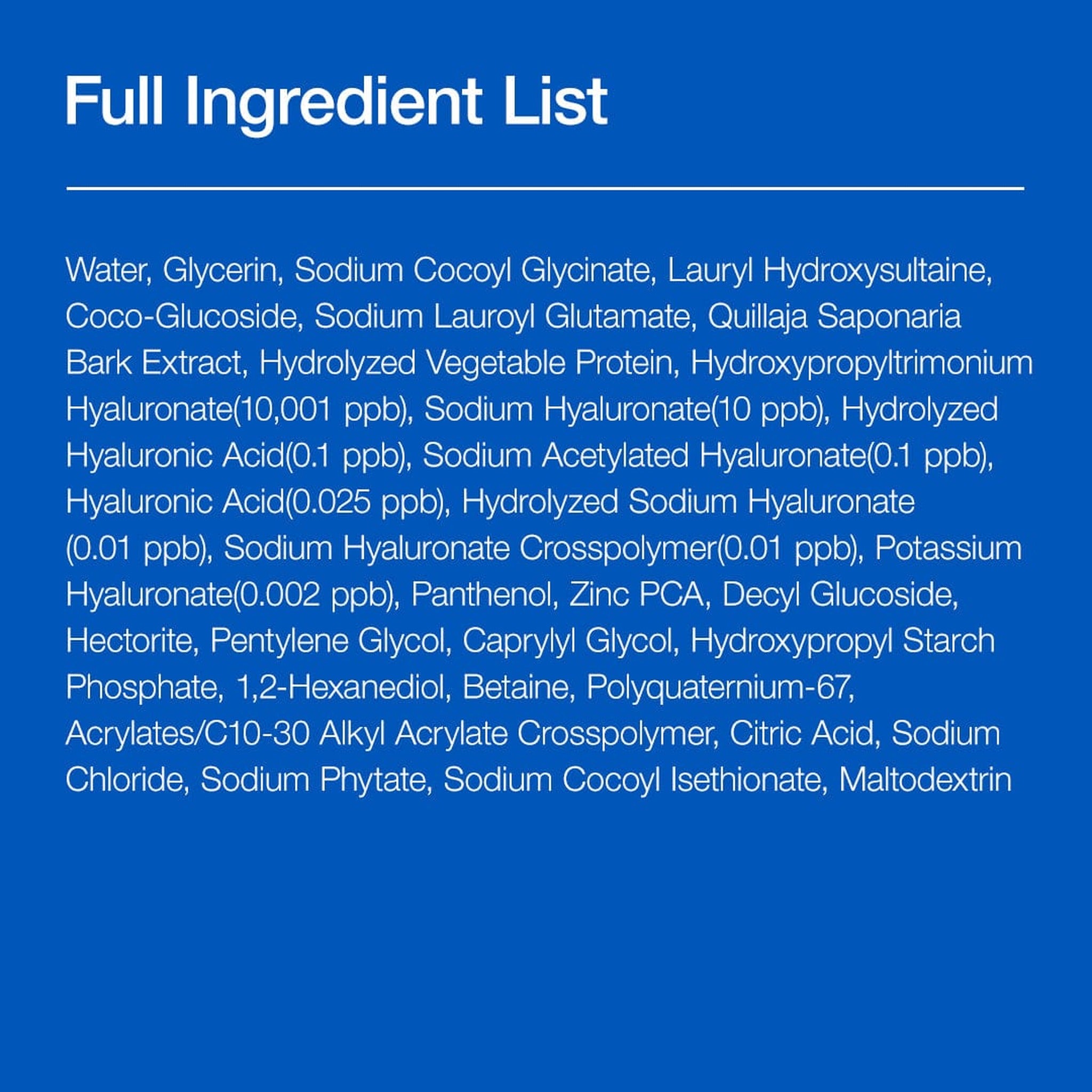 8 HYALURONIC ACID HYDRATING GENTLE FOAMING CLEANSER 150ml - image 7