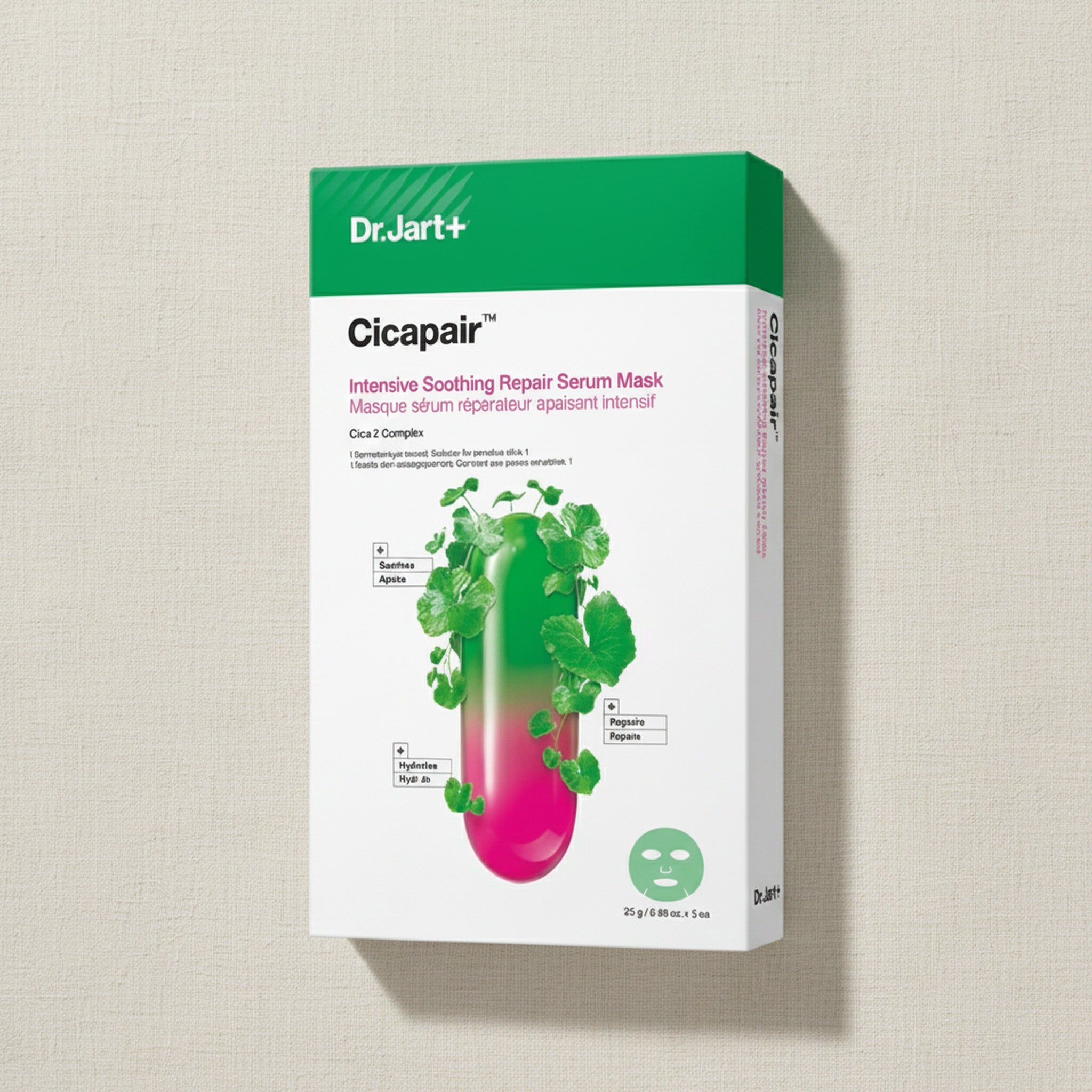 Cicapair Intensive Soothing Repair Serum Mask (25g*5ea) - image 4