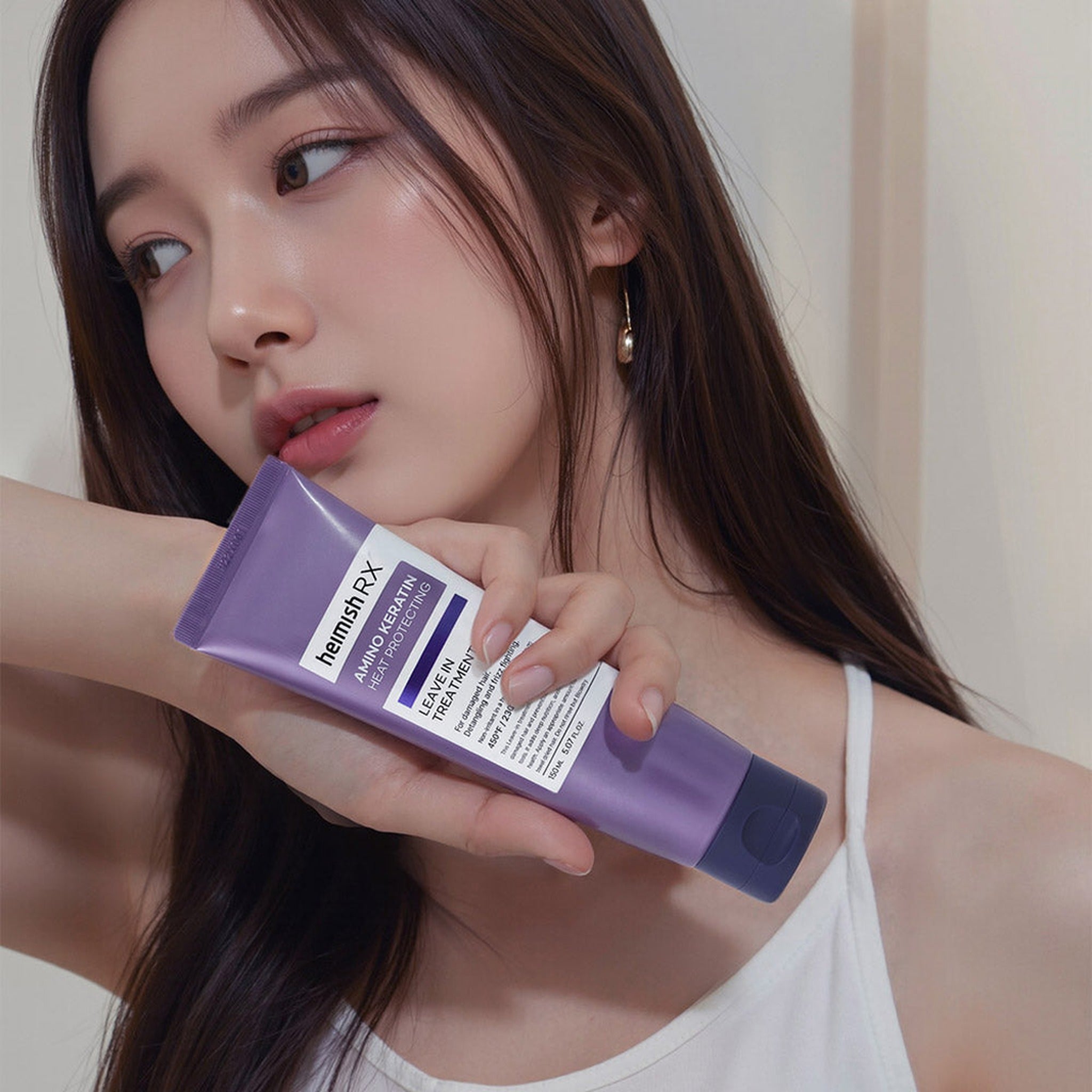 RX Amino Keratin Heat Protecting Leave In Treatment 150ml - image 2