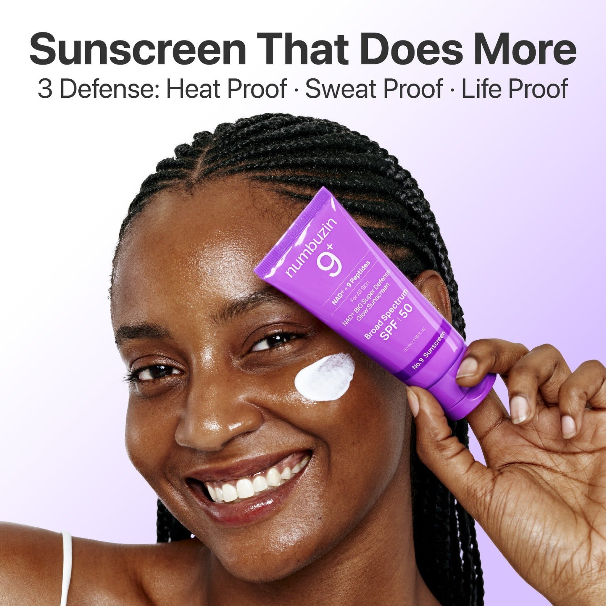 No.9 NAD+ BIO Super Defense Glow Sunscreen SPF 50 (50ml) - image 7