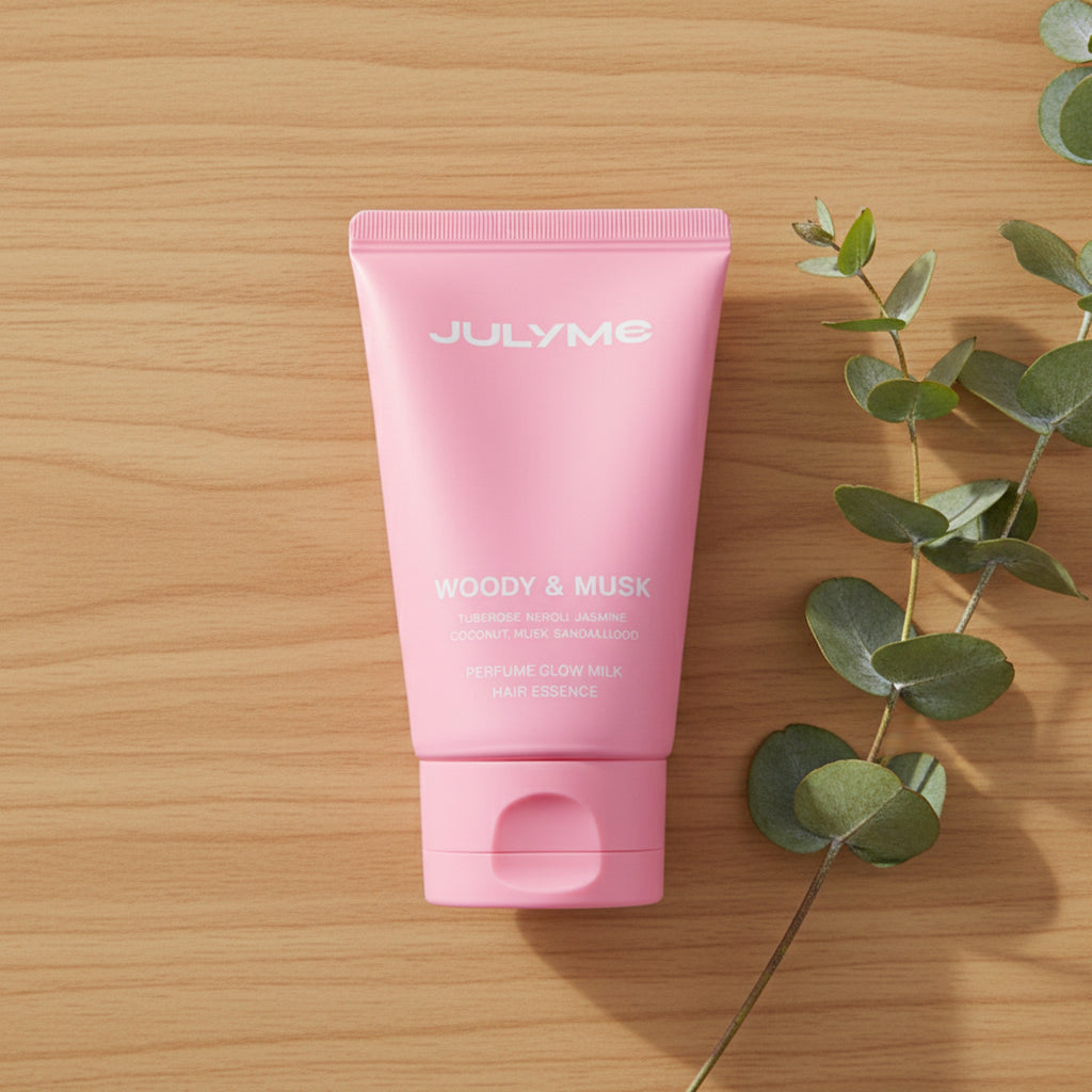 JULYME PERFUME GLOW MILK HAIR ESSENCE WOODY&MUSK 80ml - image 3