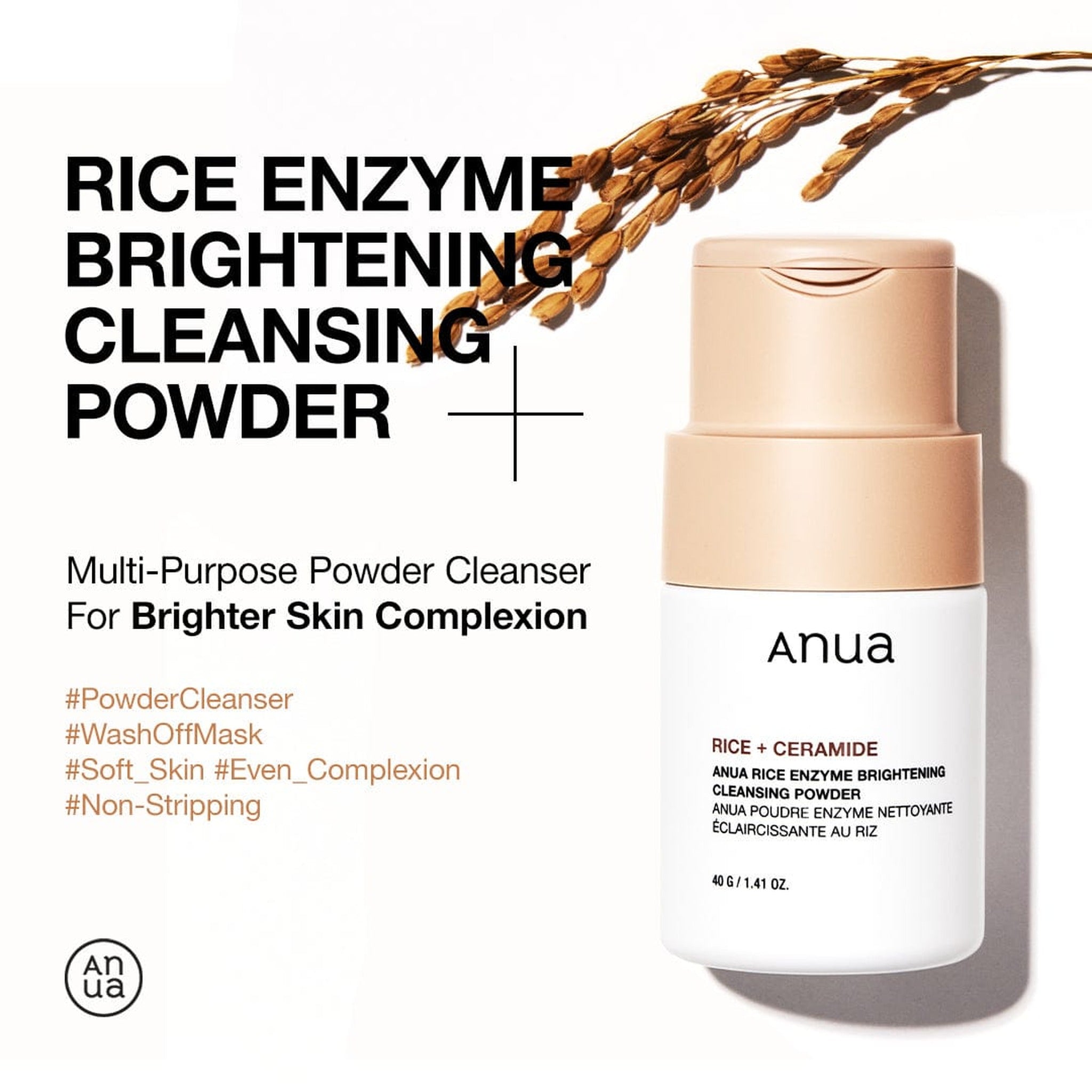 RICE ENZYME BRIGHTENING CLEANSING POWDER 40g - image 2