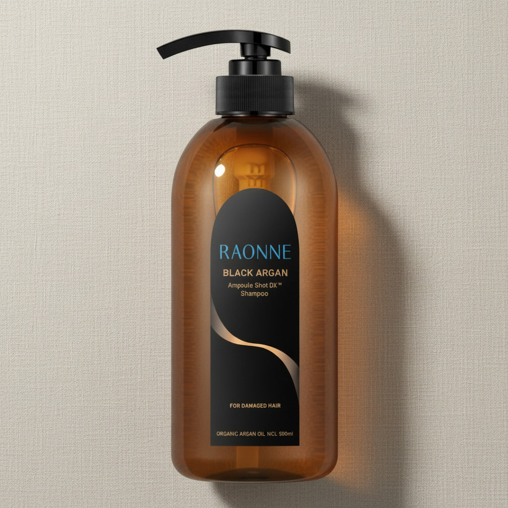 Black Agran Ampoule Shot DX Shampoo 500ml - image 4