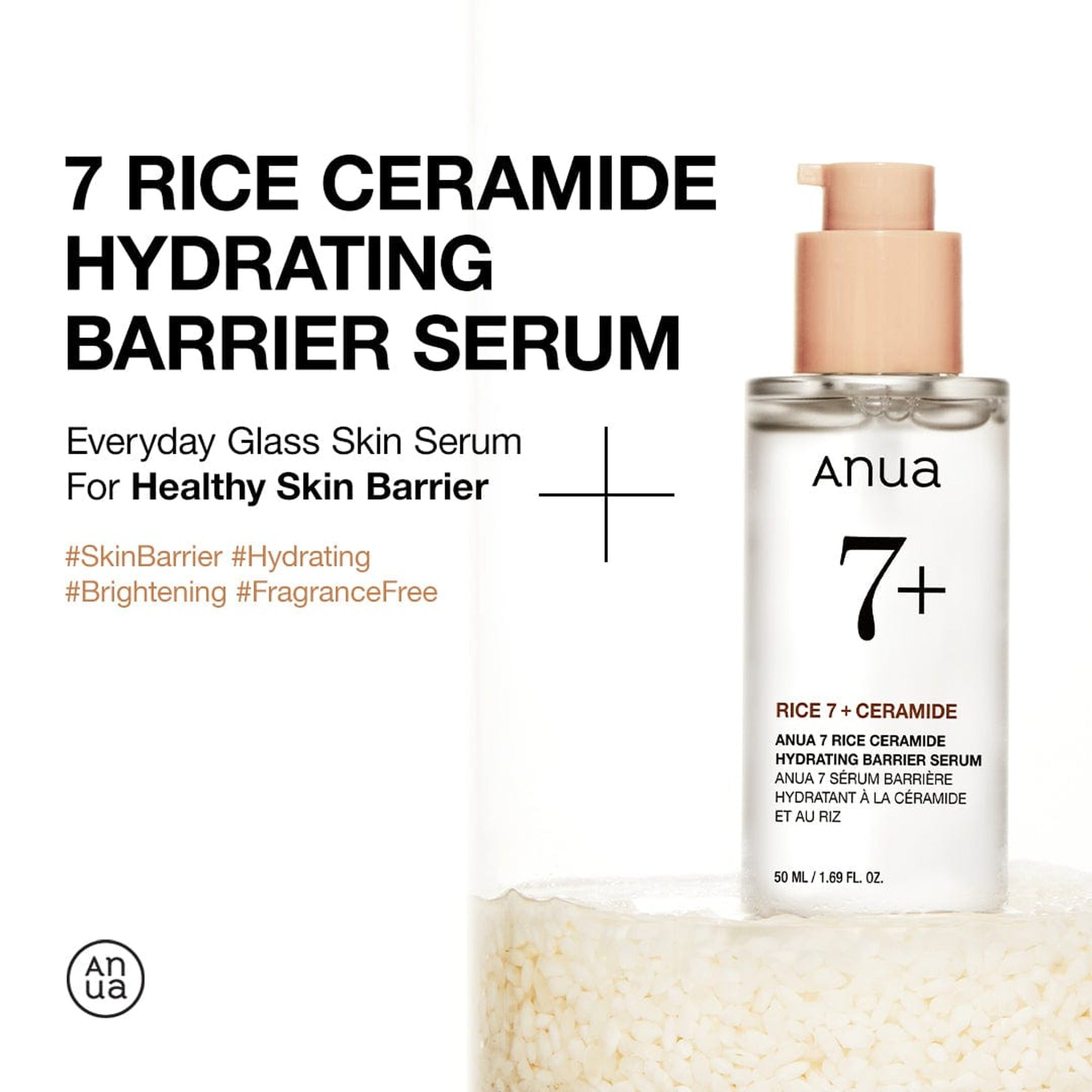 RICE 7 CERAMIDE HYDRATING BARRIER SERUM 50ml - image 2
