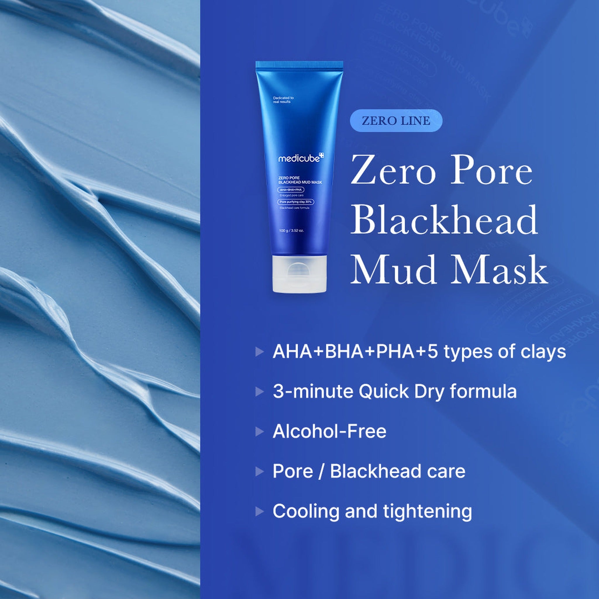 ZERO PORE BLACKHEAD MUD MASK 100g - image 2