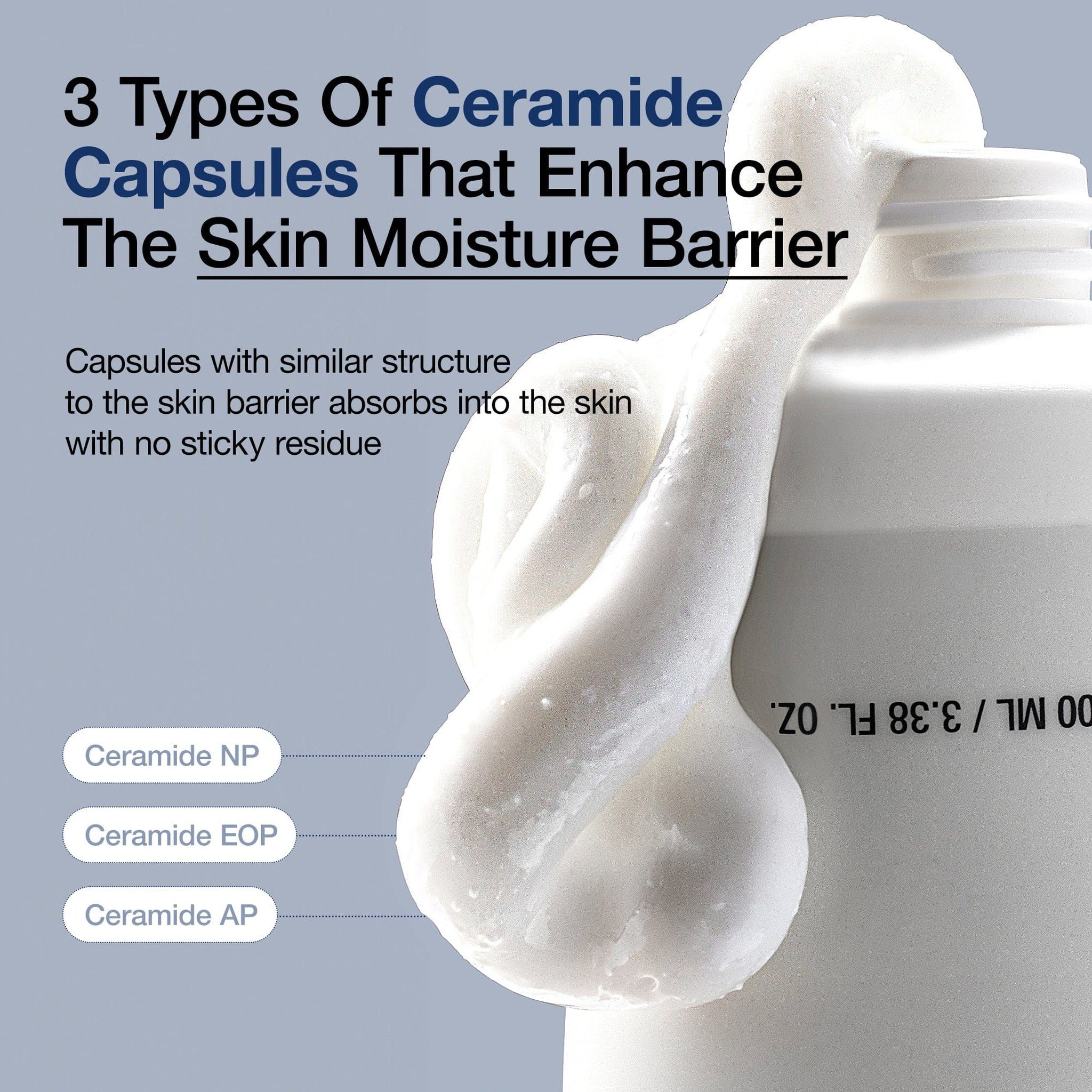 3 CERAMIDE PANTHENOL MOISTURE BARRIER CREAM 100ml - image 3