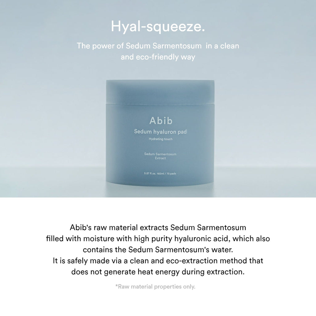 SEDUM HYALURON PAD HYDRATING TOUCH 165ml / 75pads - image 3