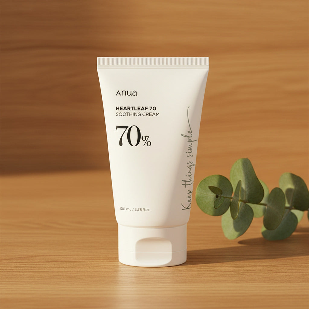 HEARTLEAF 70% SOOTHING CREAM 100ml - image 3
