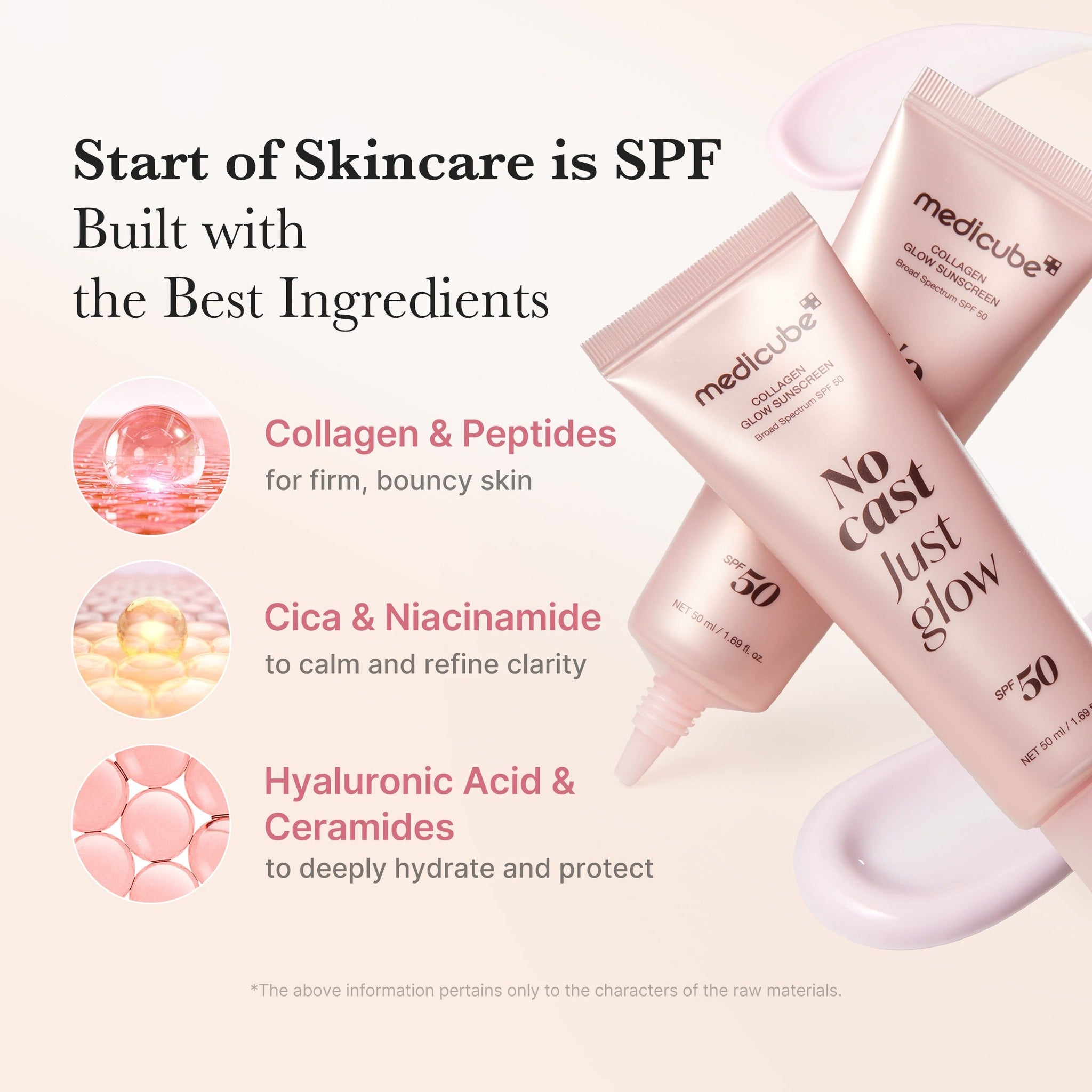 Glow Collagen Sunscreen 50ml SPF 50 - image 3