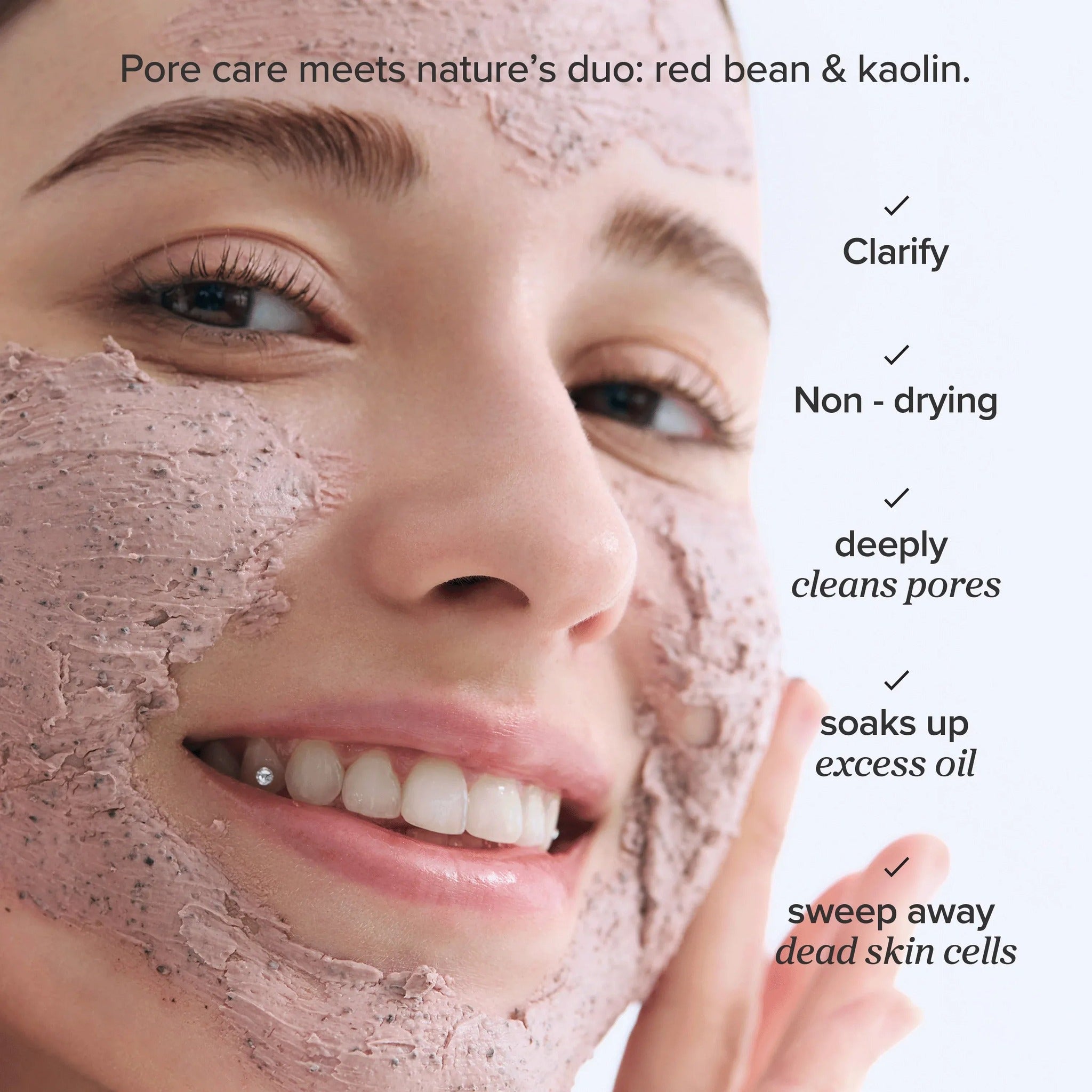 Red Bean Refreshing Pore Mask 140ml - image 2