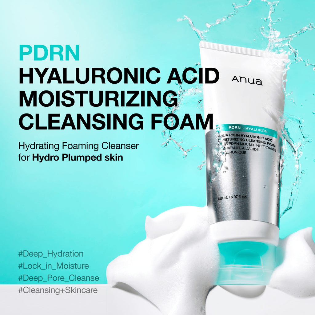 PDRN HYALURONIC ACID MOISTURIZING CLEANSING FOAM 150ml - image 2