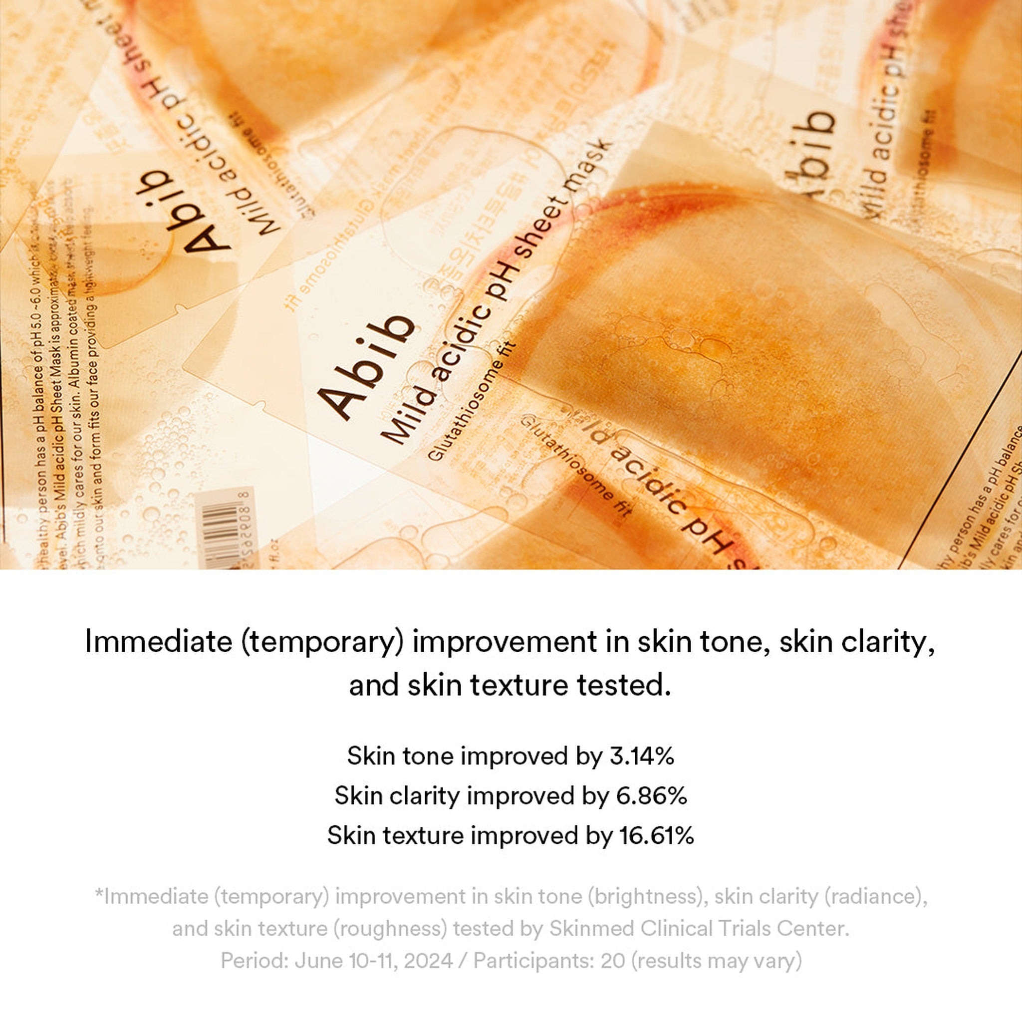 MILD ACIDIC PH SHEET MASK GLUTATHIOSOME FIT 30ml - image 7