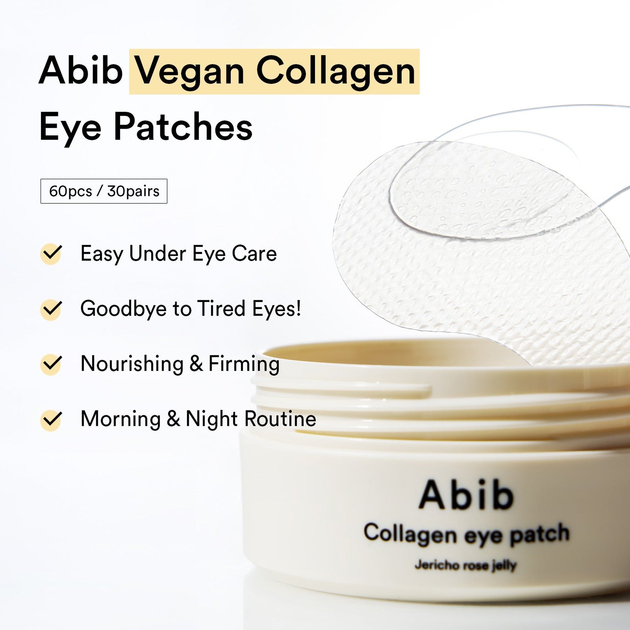 COLLAGEN EYE PATCH JERICHO ROSE JELLY 60pcs - image 3