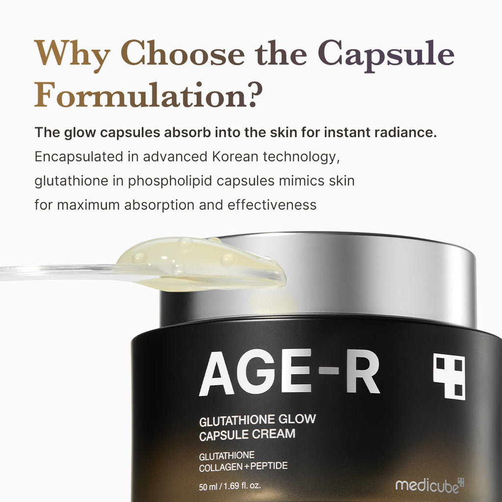AGE-R GLUTATHIONE GLOW CAPSULE CREAM 50ml - image 3