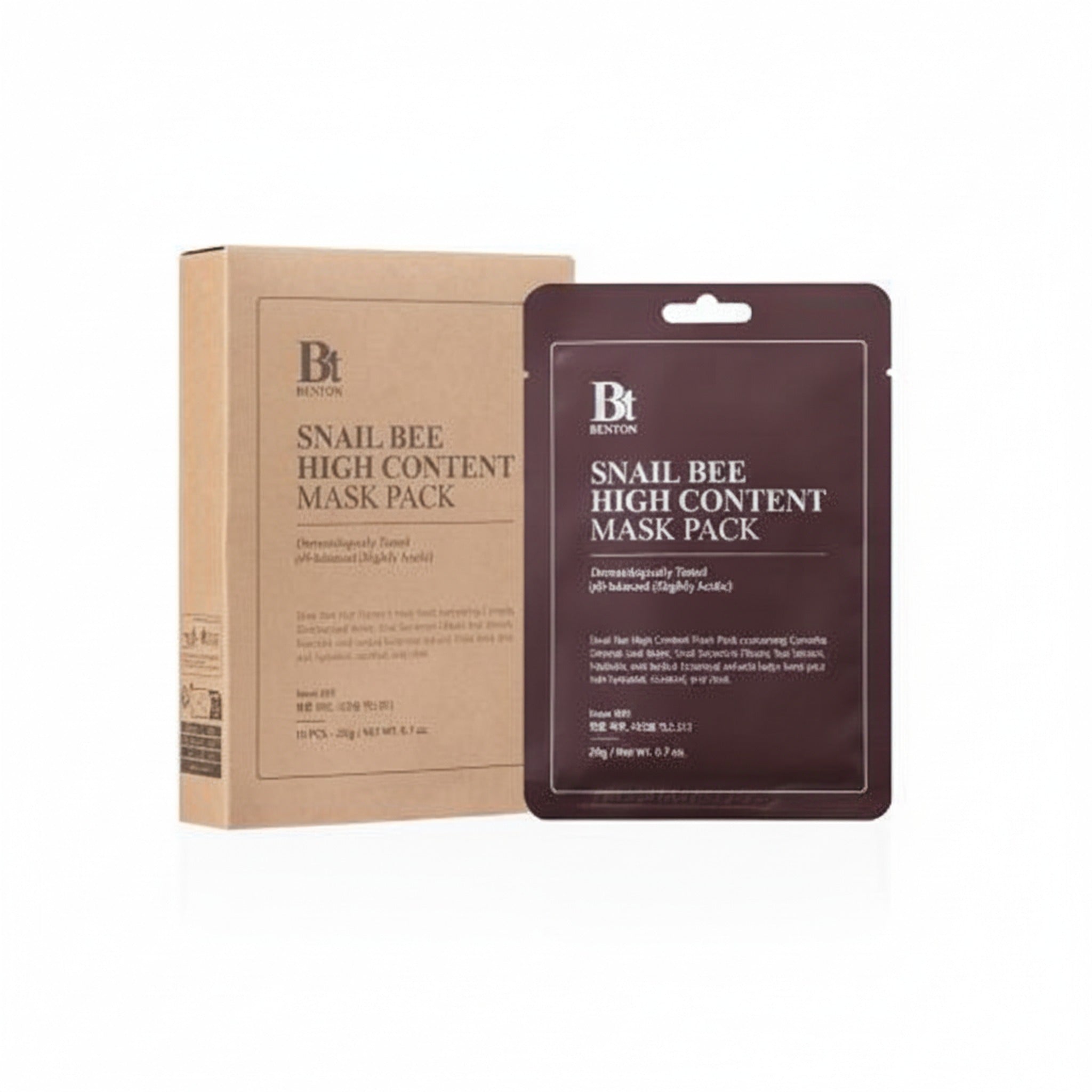 SNAIL BEE HIGH CONTENT MASK PACK 20g *10ea - image 1