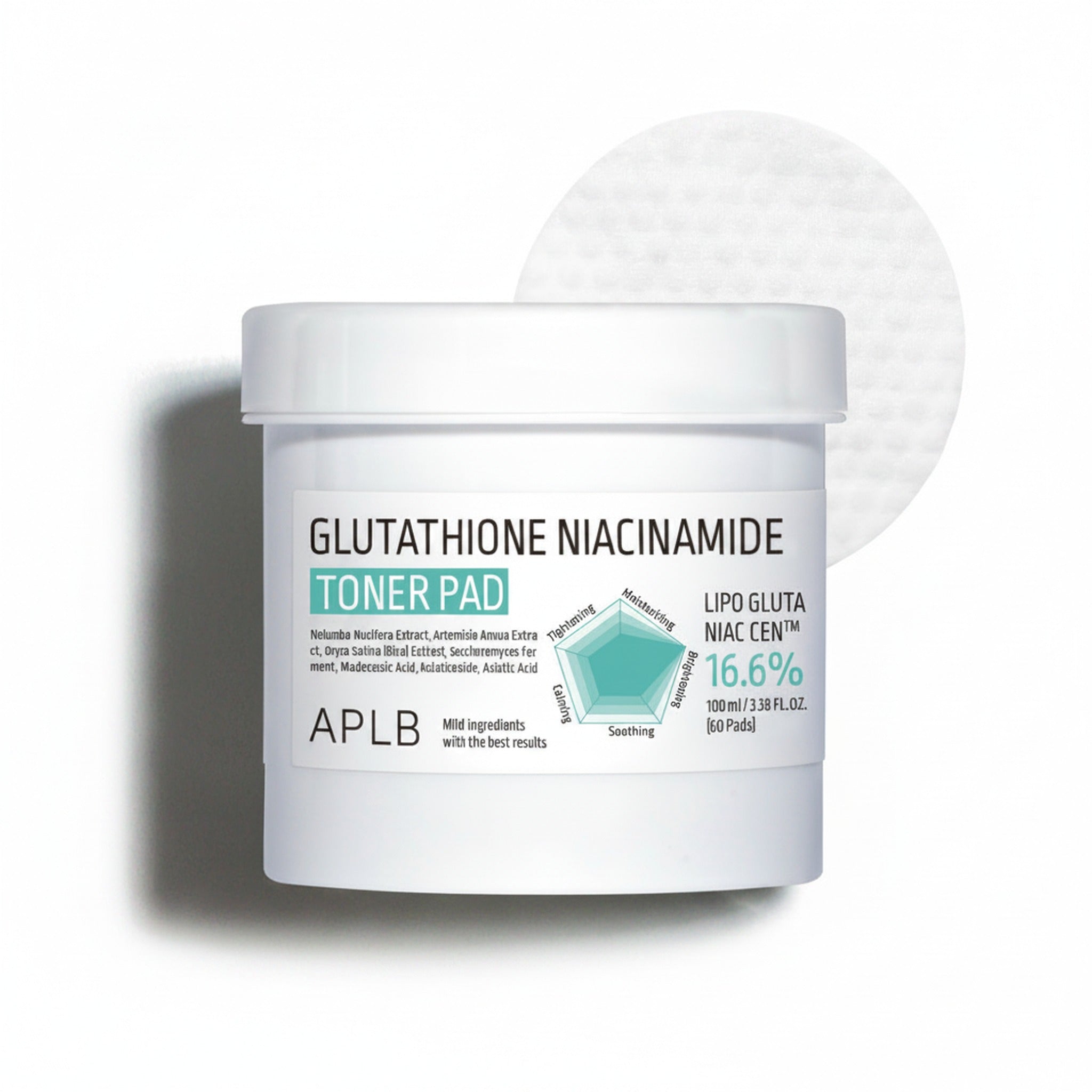 Glutathione Niacinamide Toner Pad (60 pads) - image 1