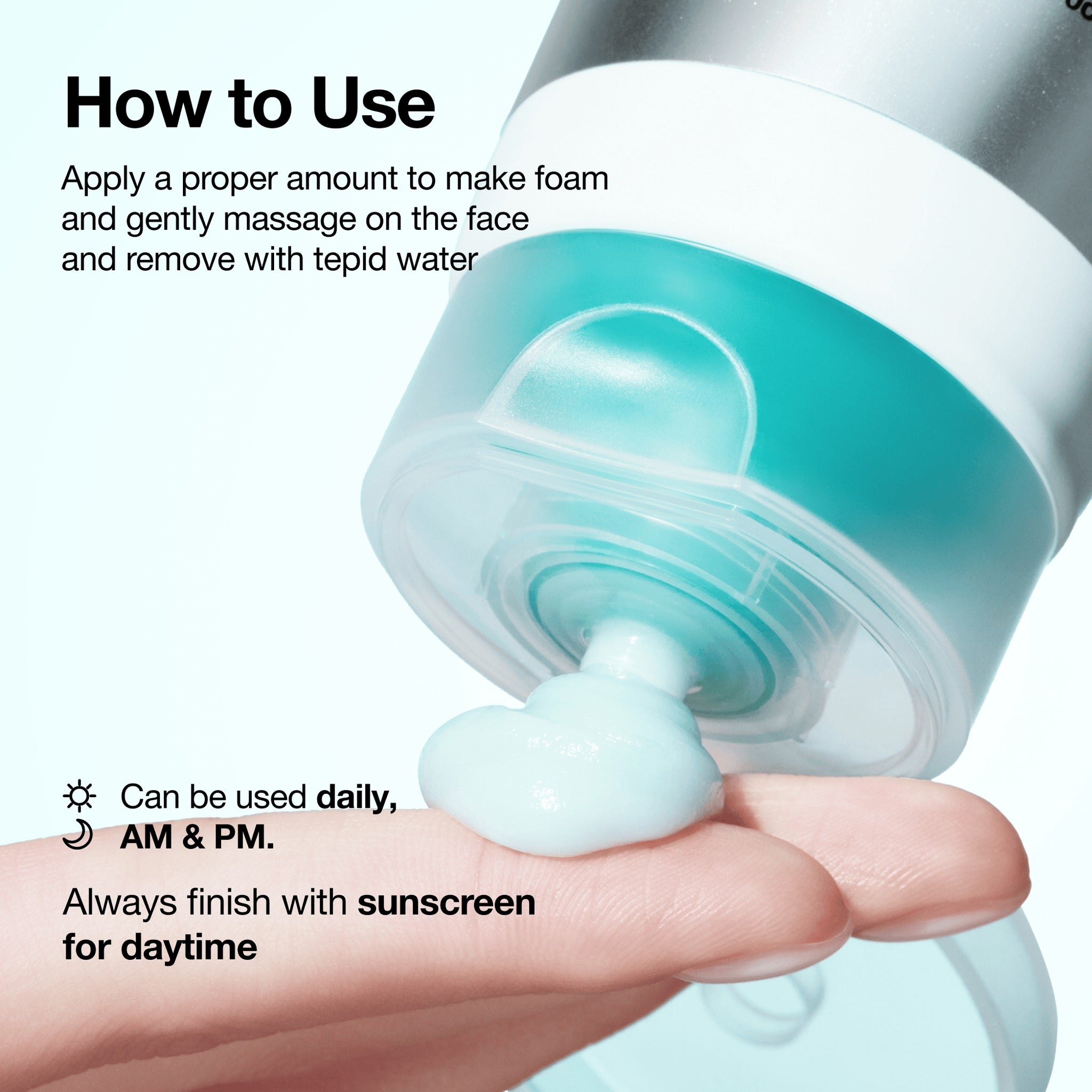 PDRN HYALURONIC ACID MOISTURIZING CLEANSING FOAM 150ml - image 7