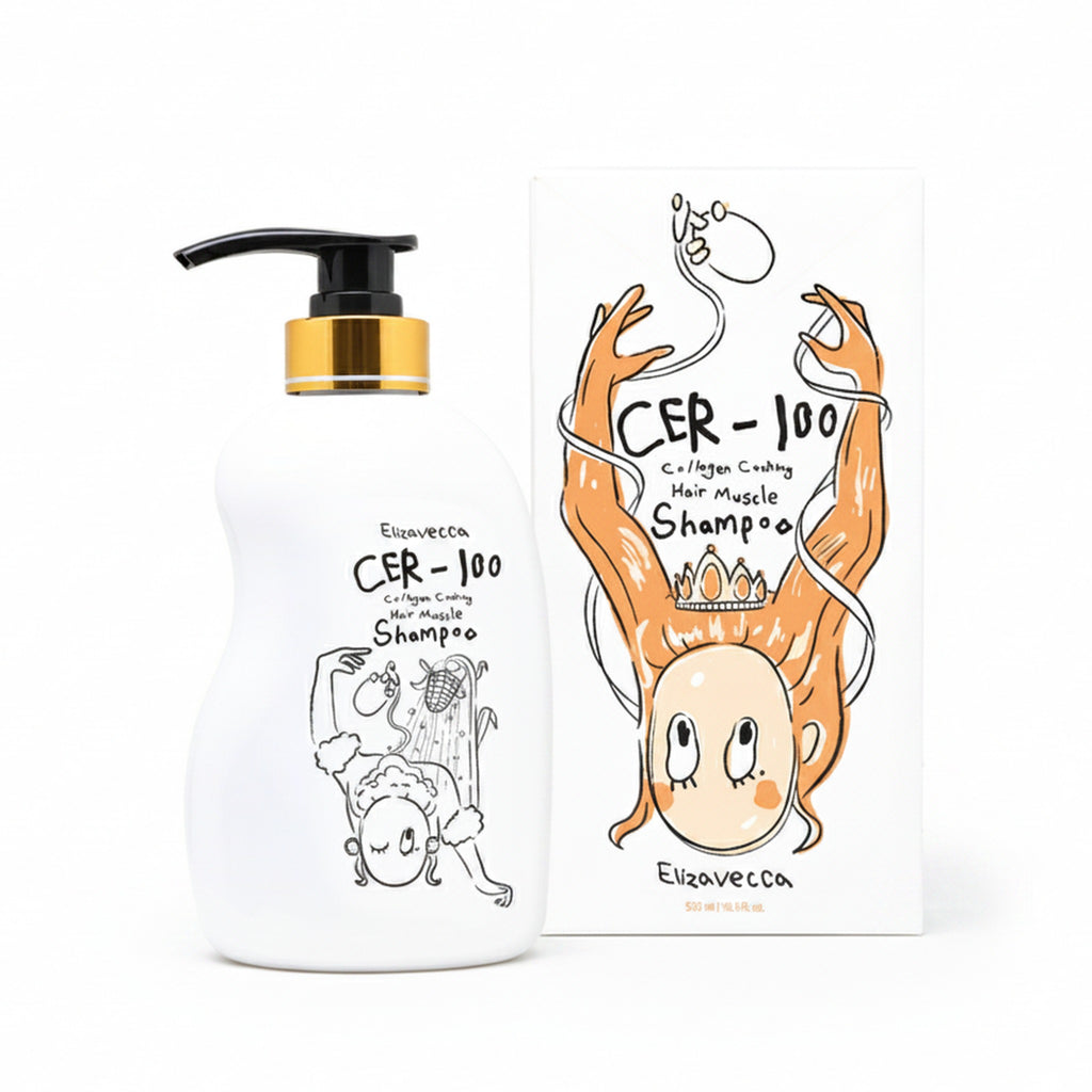 (Renew) CER-100 Collagen Coating Hair A+ Muscle Helltornado Shampoo 500ml - image 5