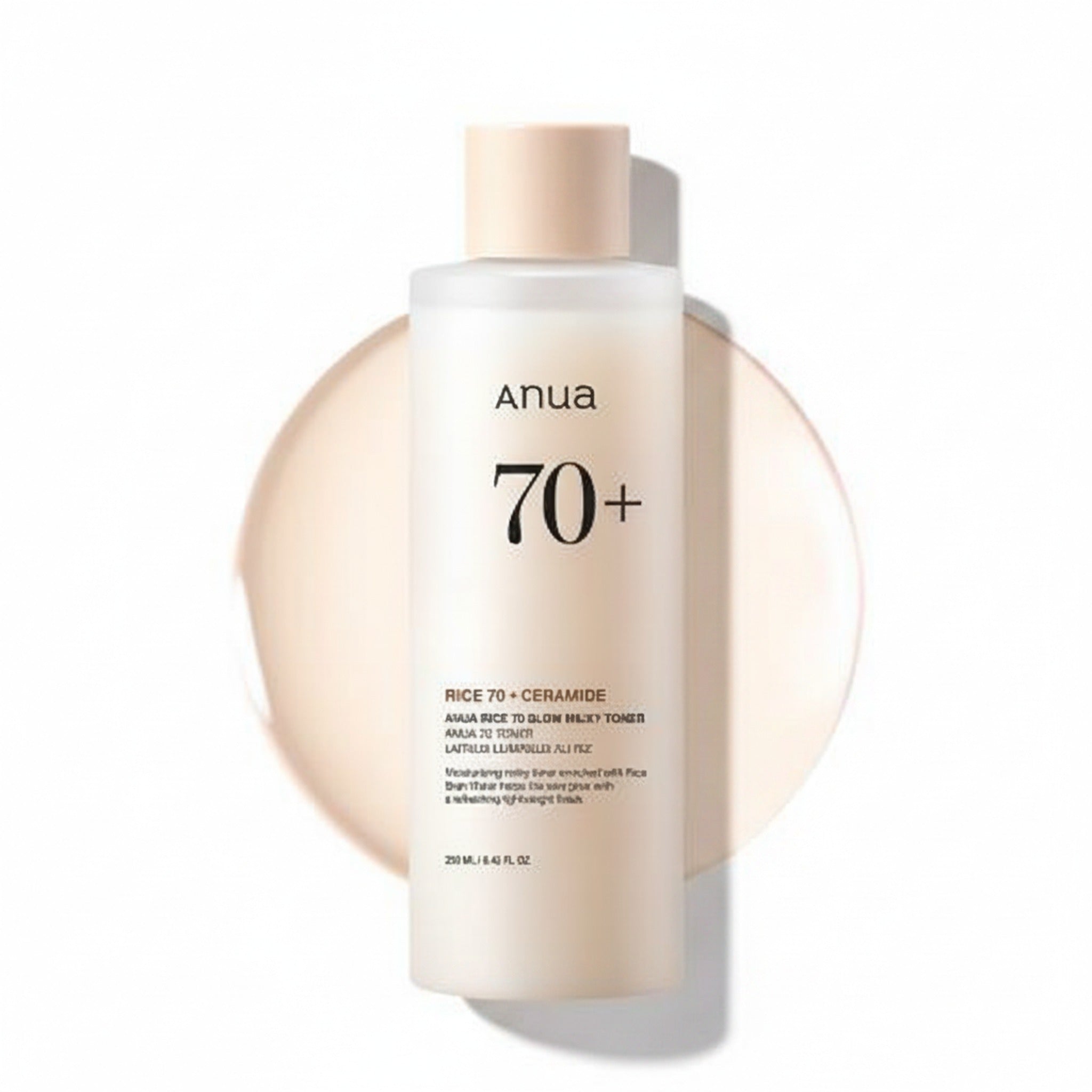 RICE 70 GLOW MILKY TONER 250ml - image 1