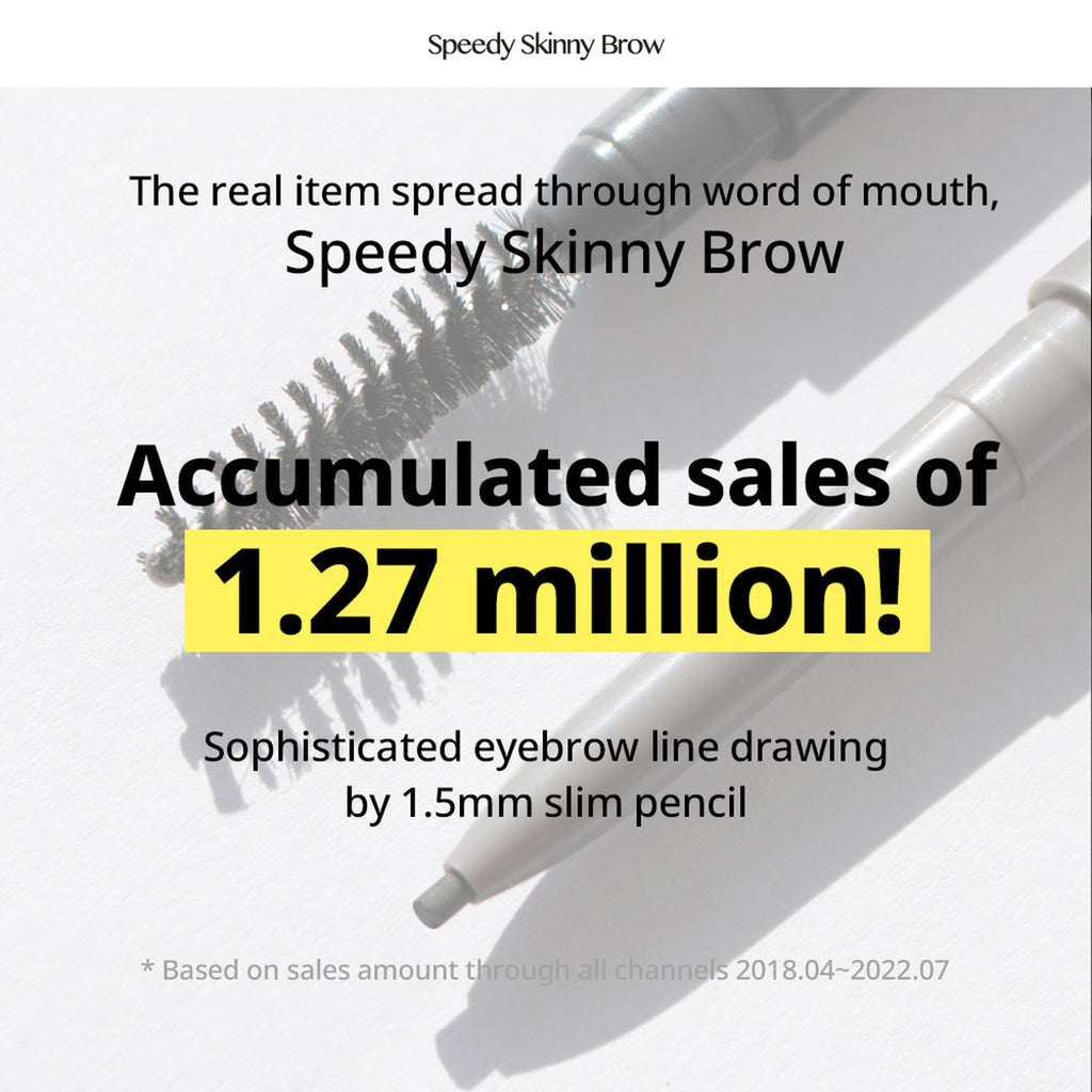 Speedy Skinny Brow #01 Gray Brown - image 4
