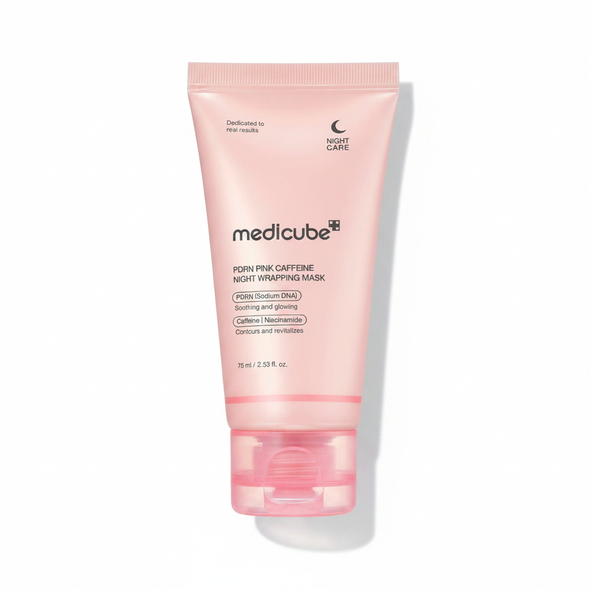 PDRN PINK CAFFEINE NIGHT WRAPPING MASK 75ML - image 1