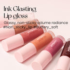 INK GLASTING LIP GLOSS 002 EDGE NUDE - image 2