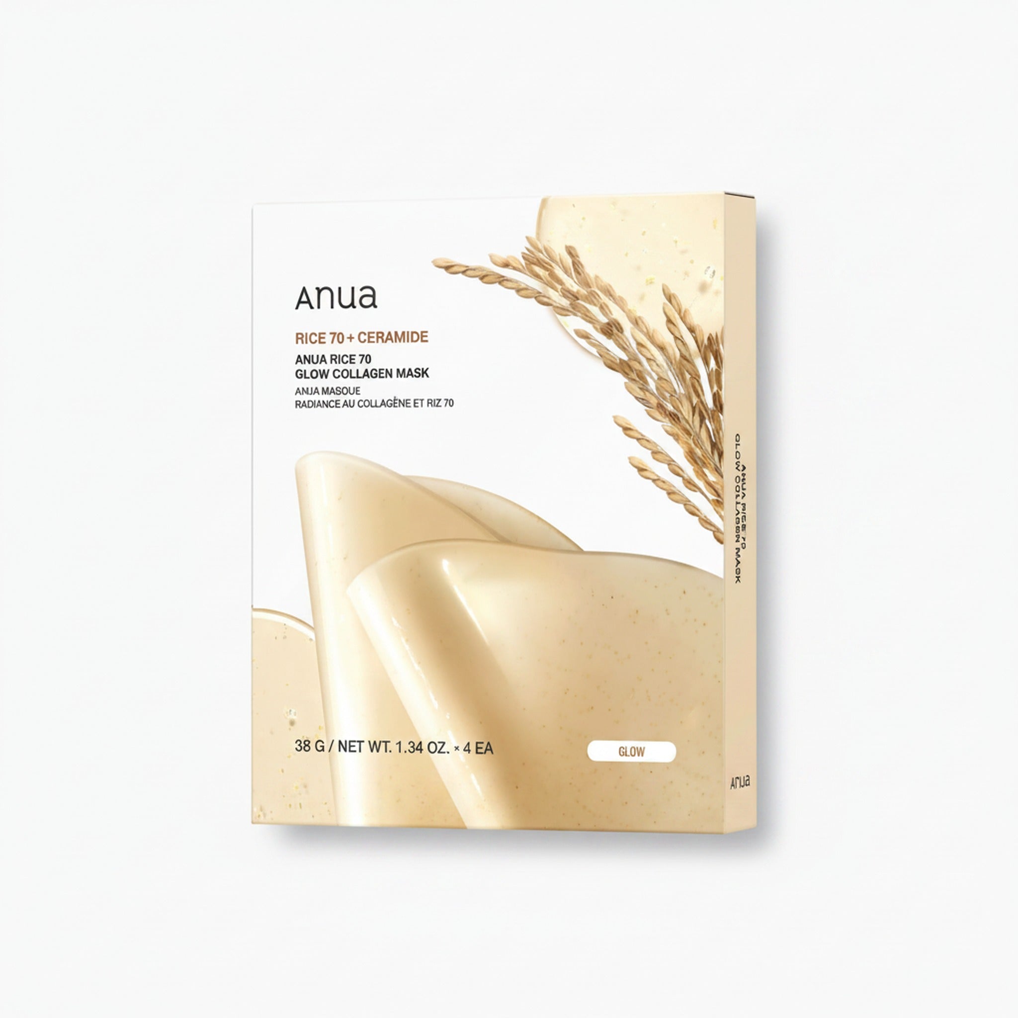 RICE 70 GLOW COLLAGEN MASK - image 1