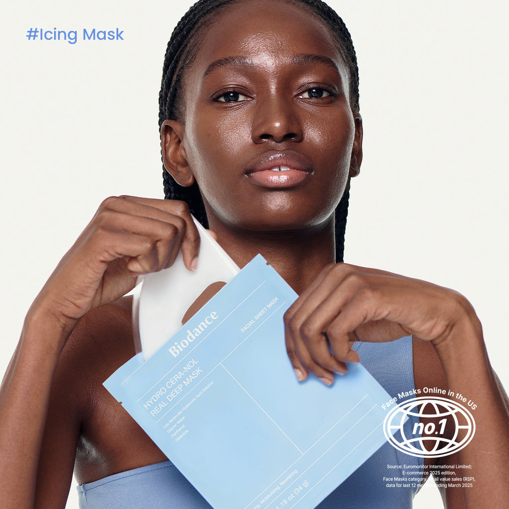 Hydro Cera-nol Real Deep Mask 1Box (34g*4ea) - image 3