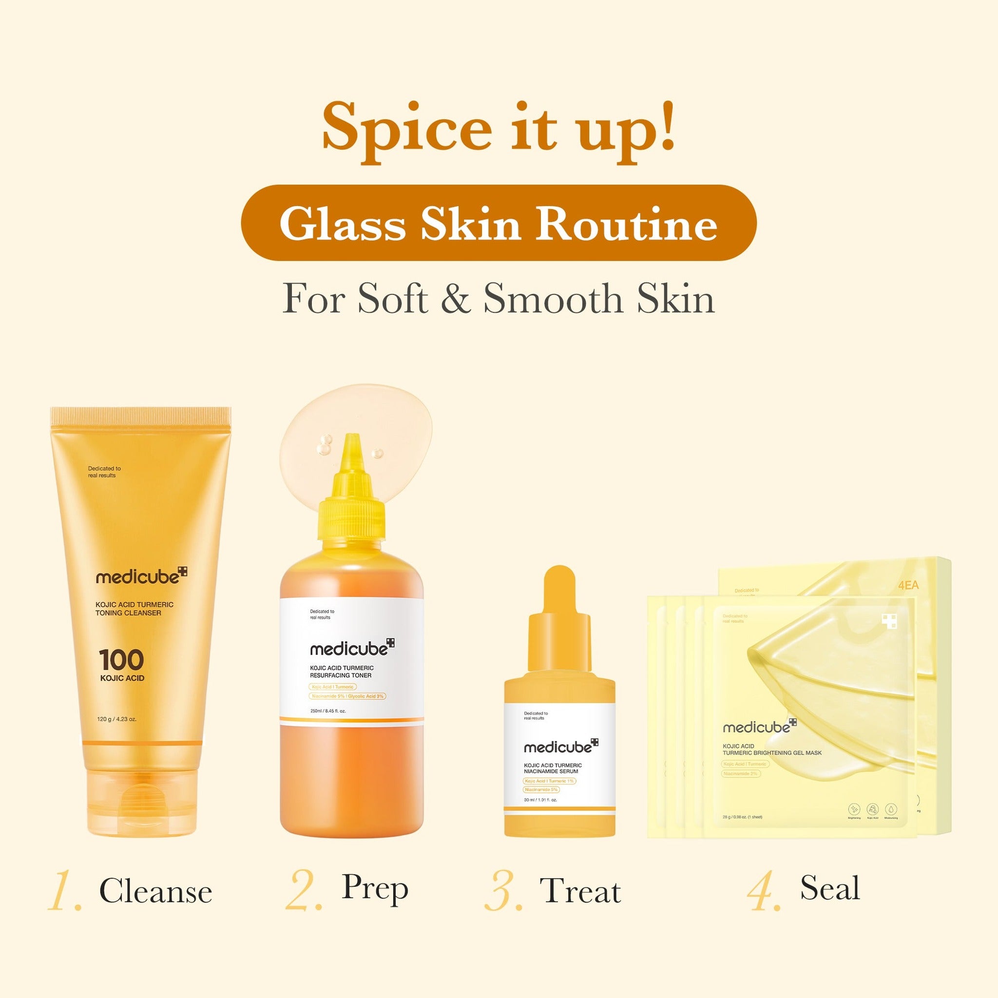 KOJIC ACID TURMERIC TONING CLEANSER 120g - image 7